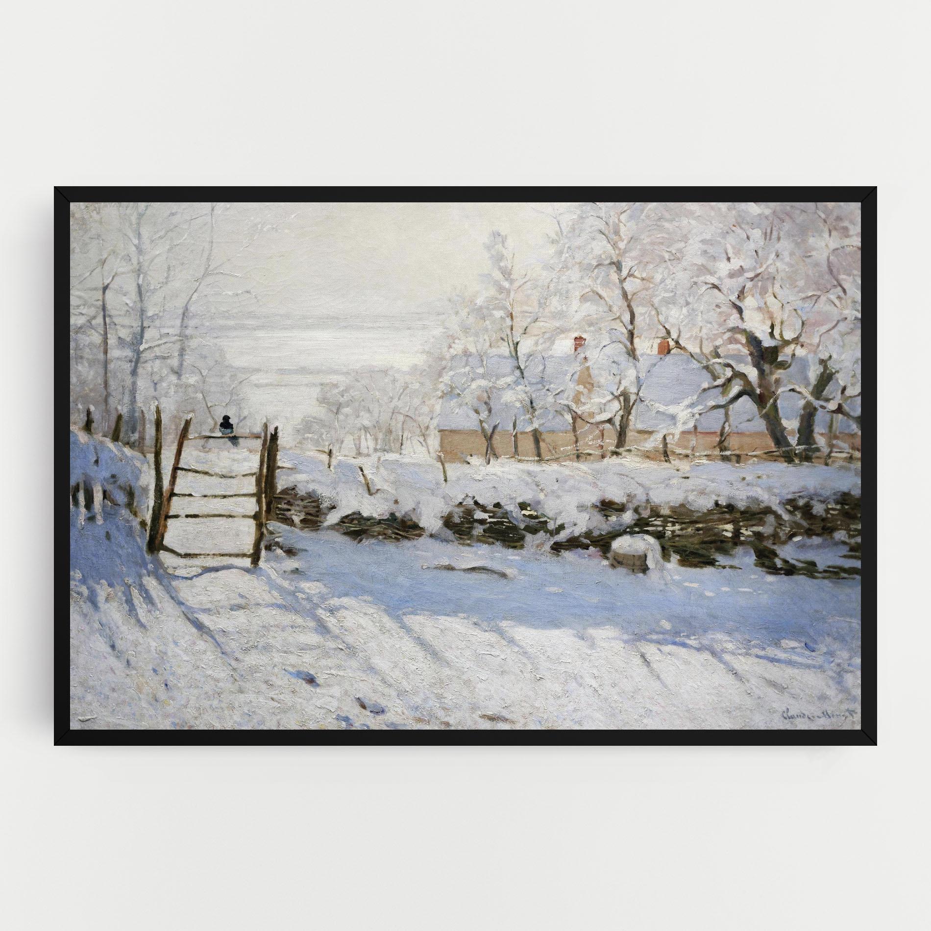 Vászonkép The Magpie mockup 0