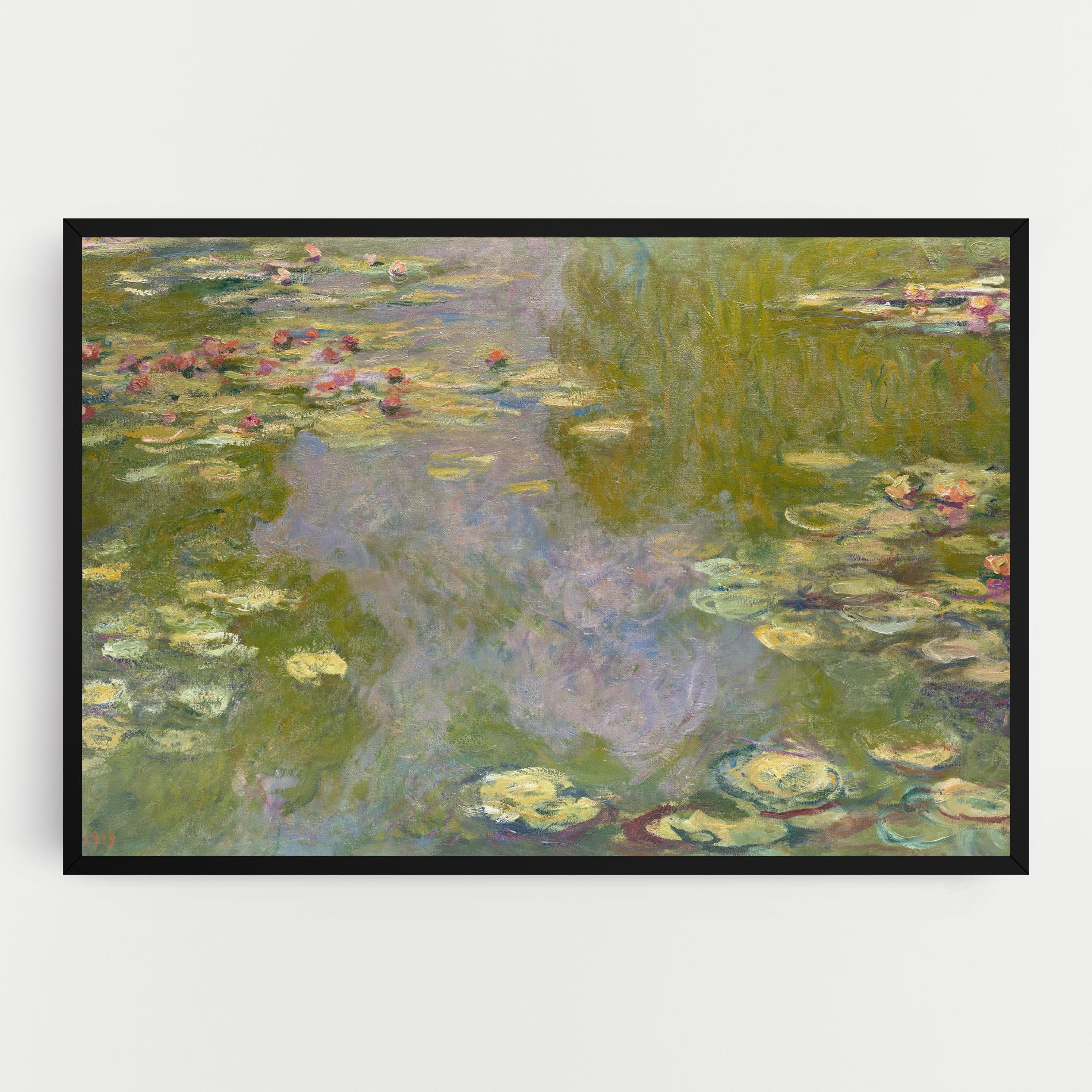 Water Lilies Monet mockup 0