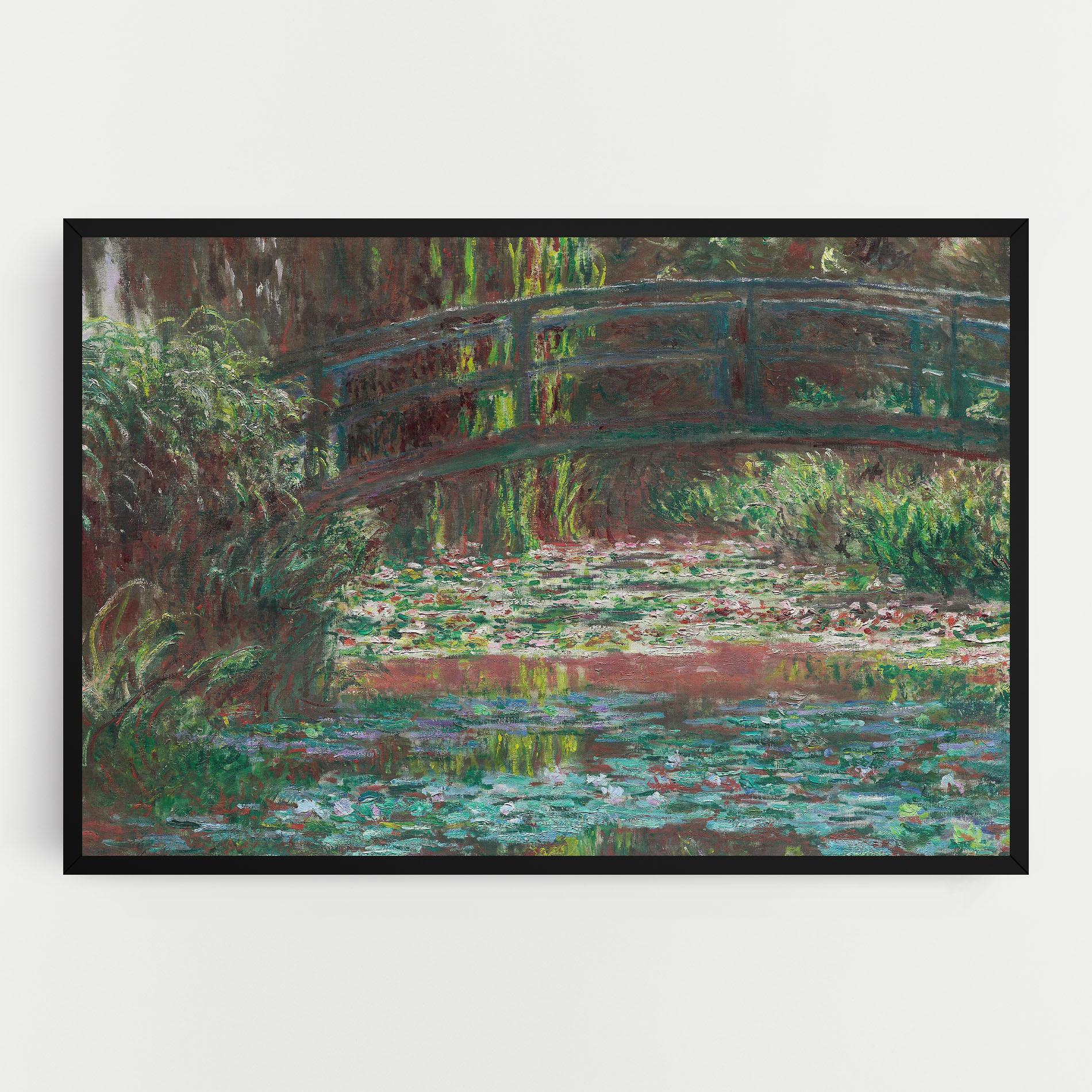 Vászonkép Water Lily Pond mockup 0