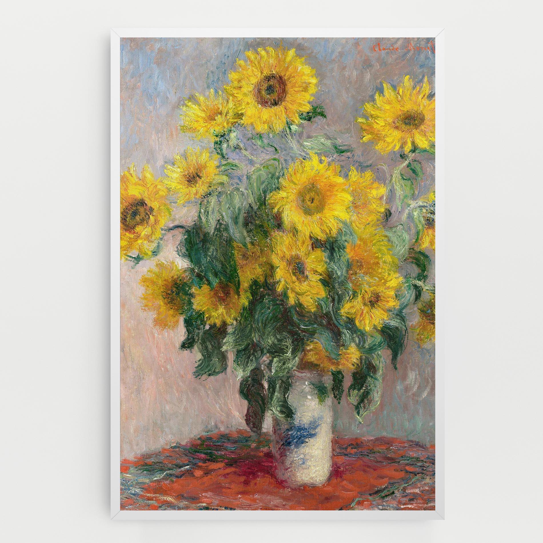 Vászonkép Bouquet Of Sunflowers 1881 mockup 0