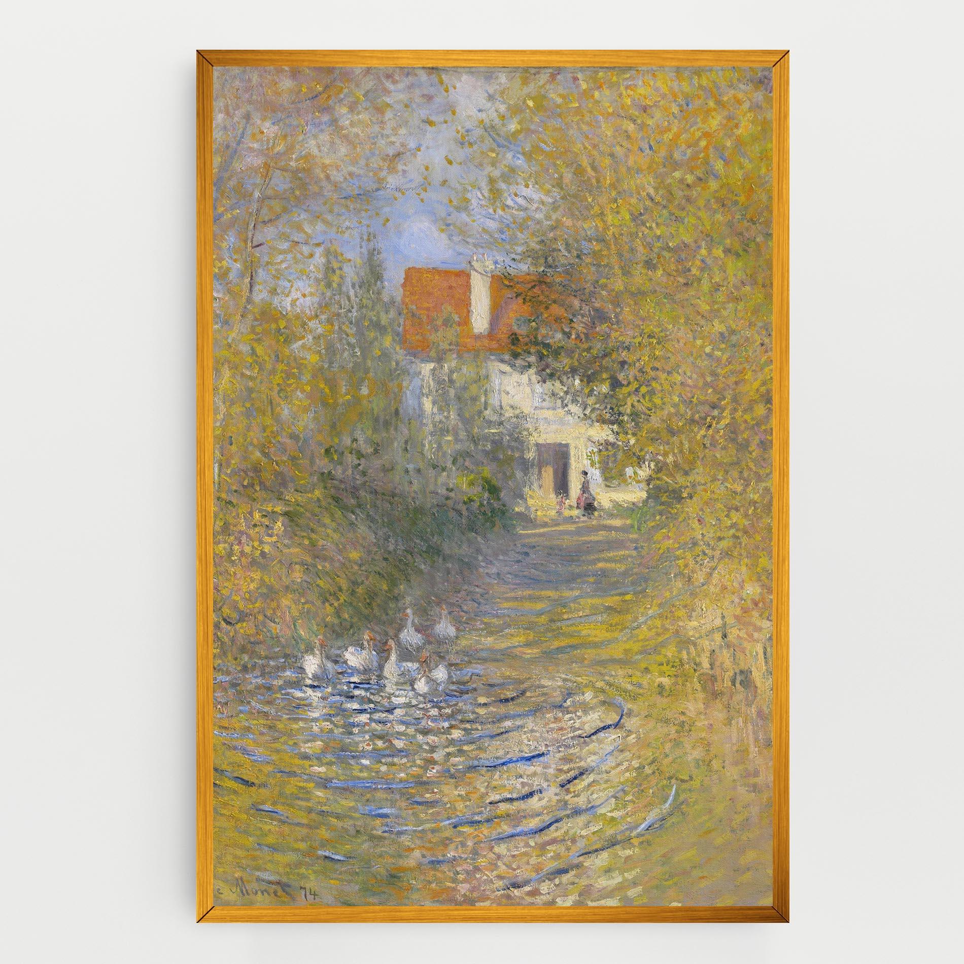 Vászonkép The Geese mockup 0