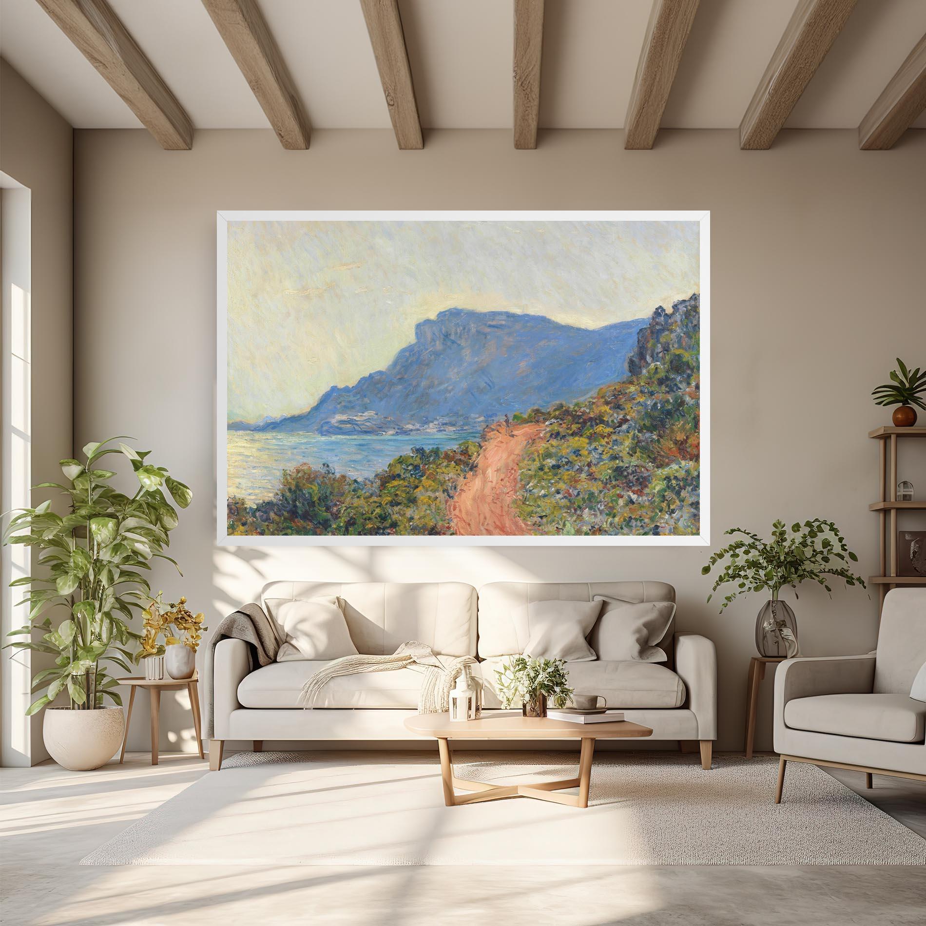 Vászonkép Near Monaco mockup 6