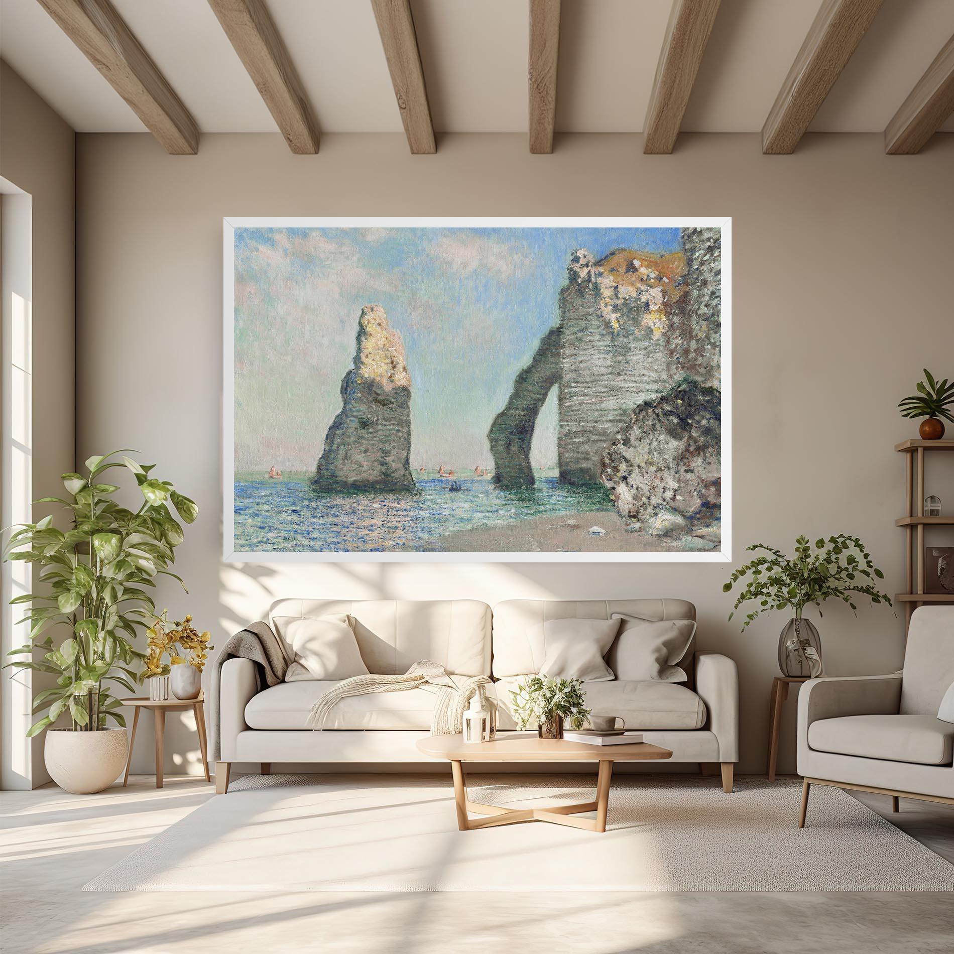 Vászonkép The Cliffs At Etretat mockup 6