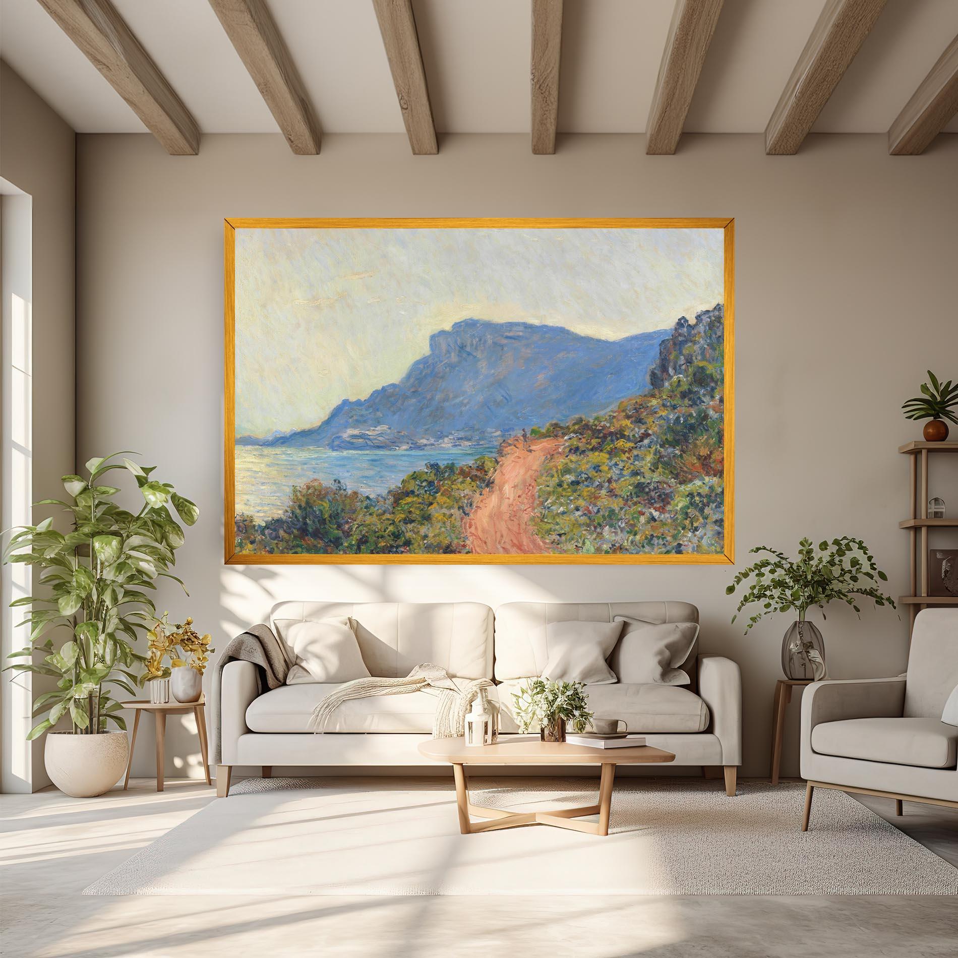 Vászonkép Near Monaco mockup 6