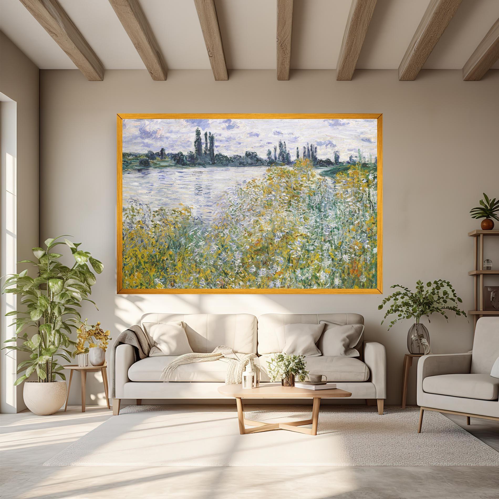 Vászonkép Near Vetheuil mockup 6