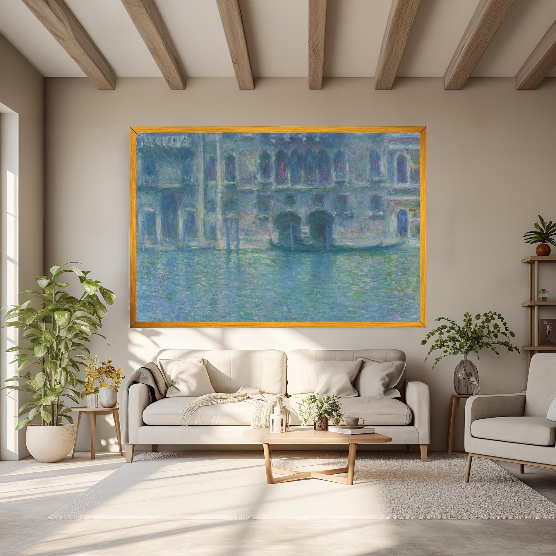 Vászonkép Palazzo Da Mula Venice mockup 6