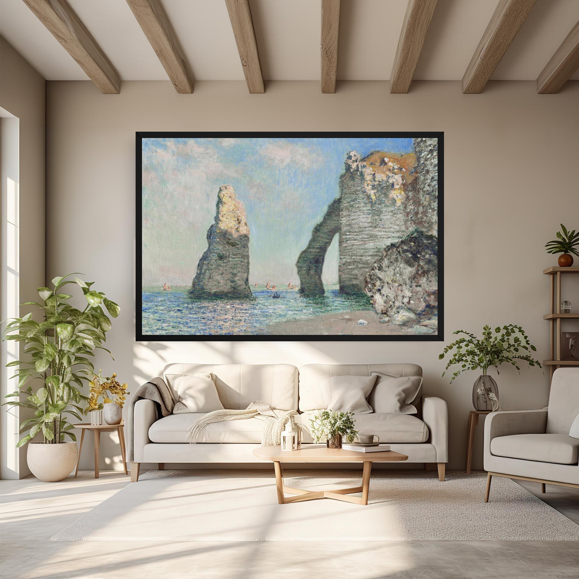 Vászonkép The Cliffs At Etretat mockup 6