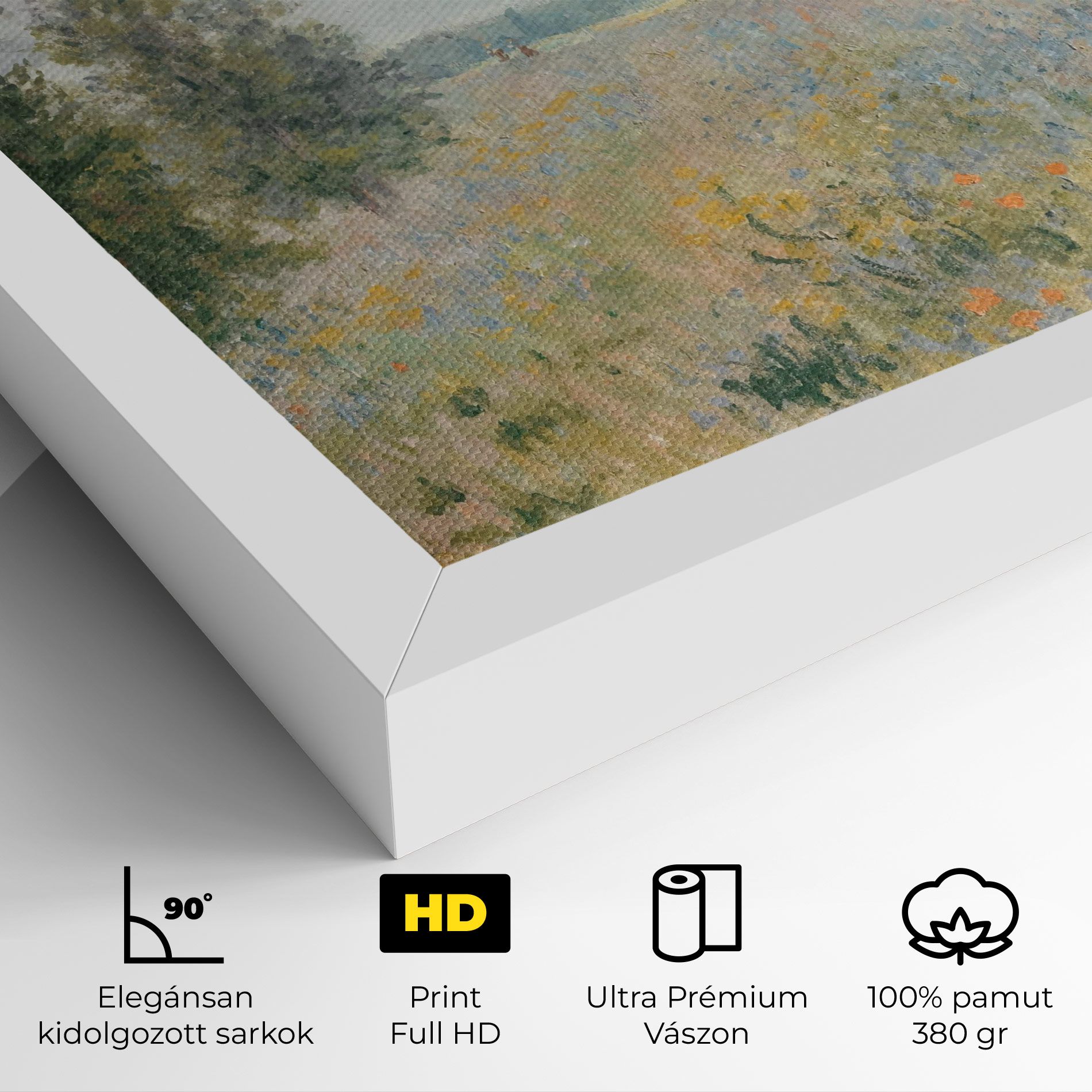 Monet's Landscape Background mockup 4