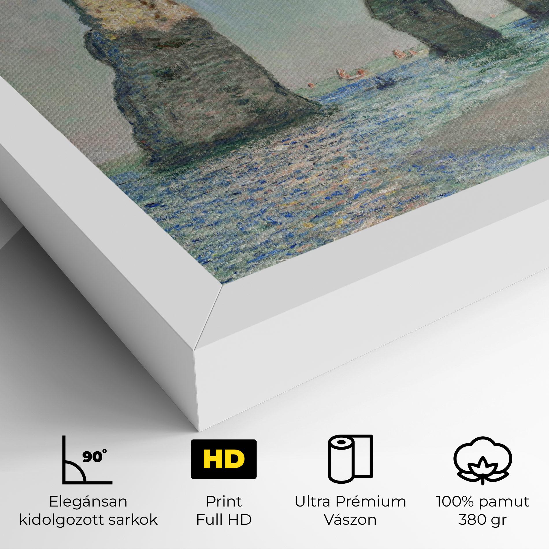 Vászonkép The Cliffs At Etretat mockup 4