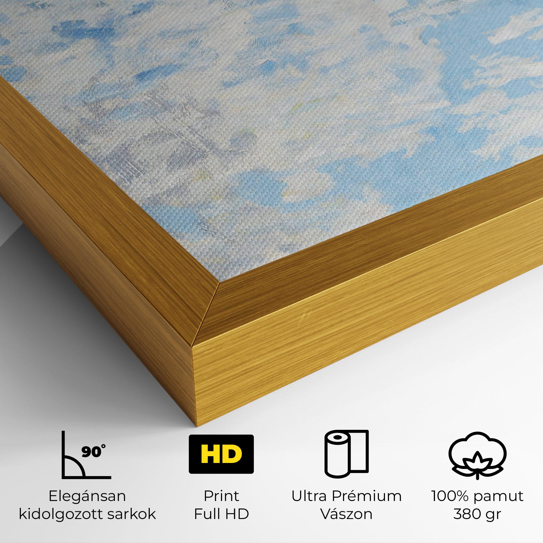 Vászonkép Clouds Monet mockup 4