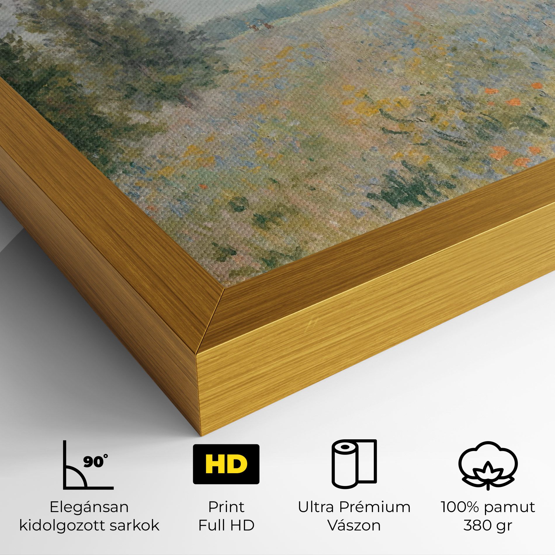 Monet's Landscape Background mockup 4