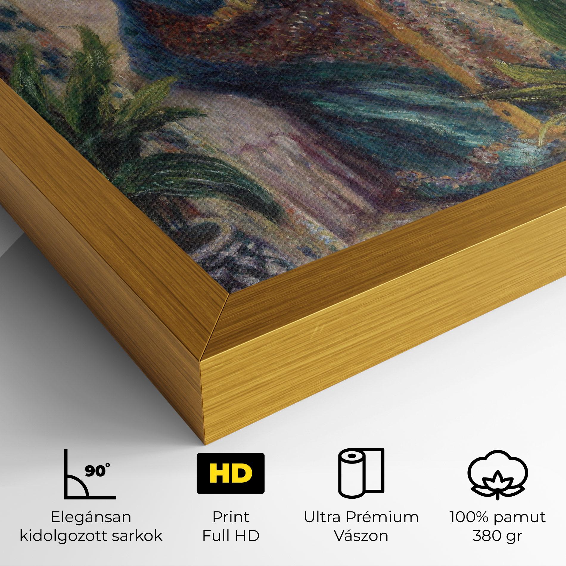 Vászonkép Monet Embroidering mockup 4