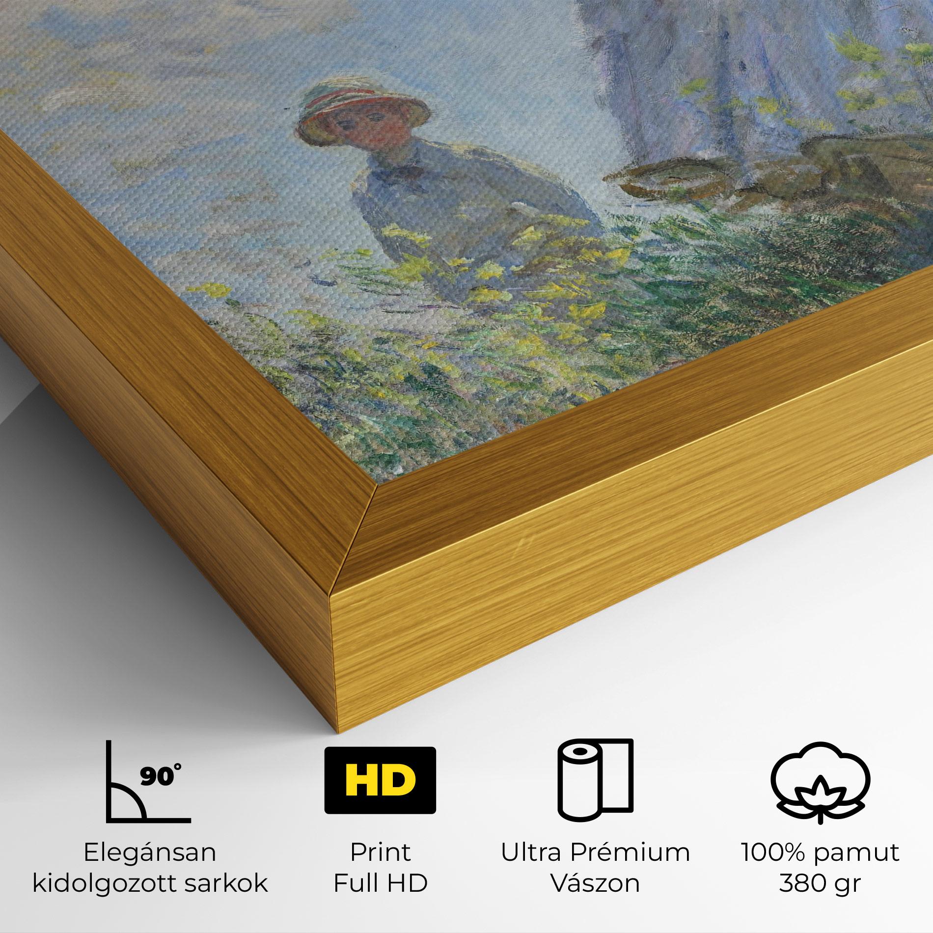 Vászonkép Parasol Painting mockup 4