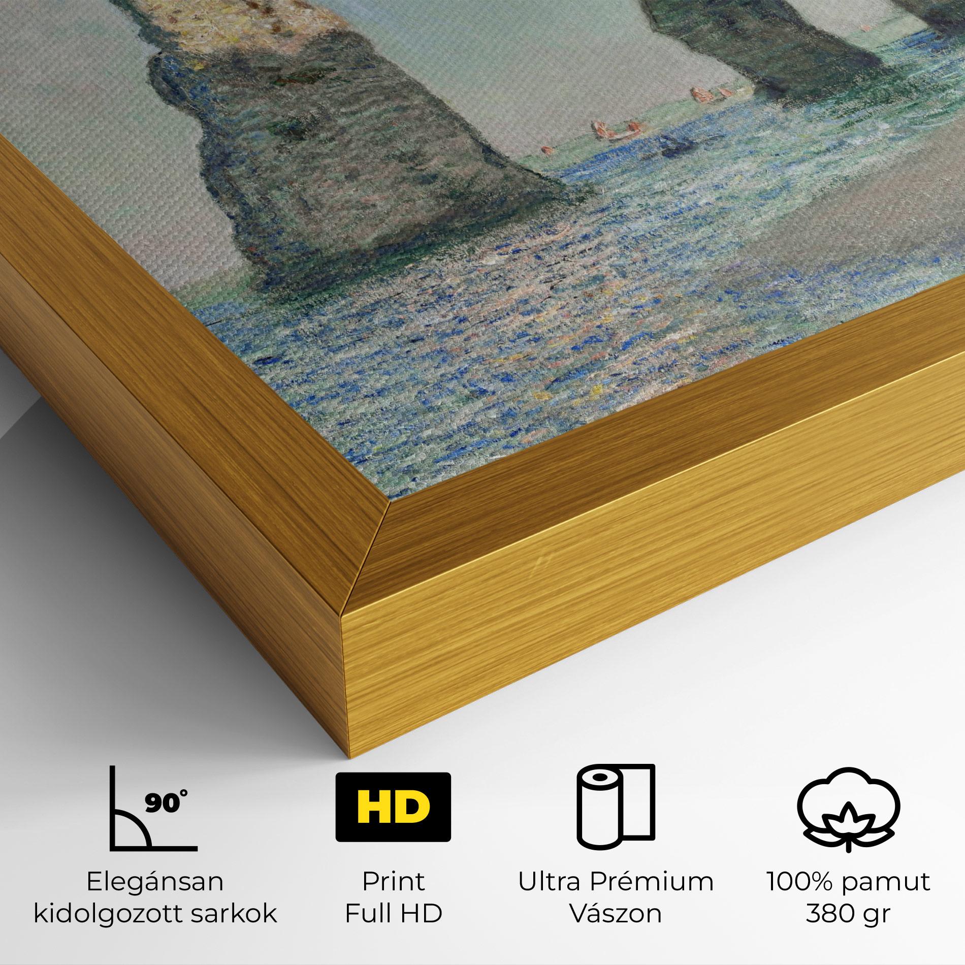 Vászonkép The Cliffs At Etretat mockup 4