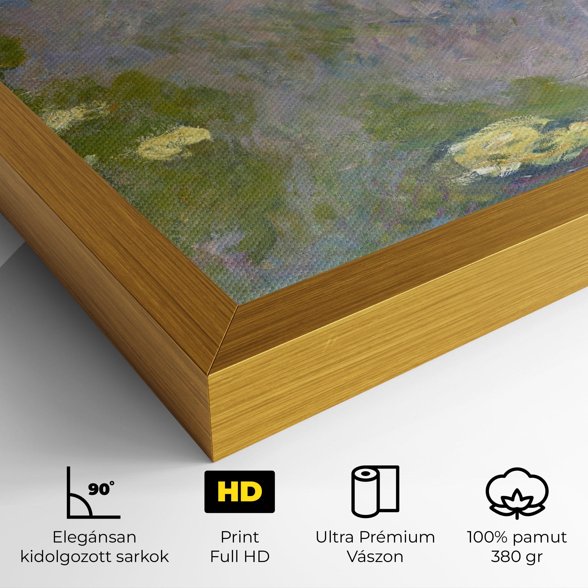 Vászonkép Water Lilies Monet mockup 4