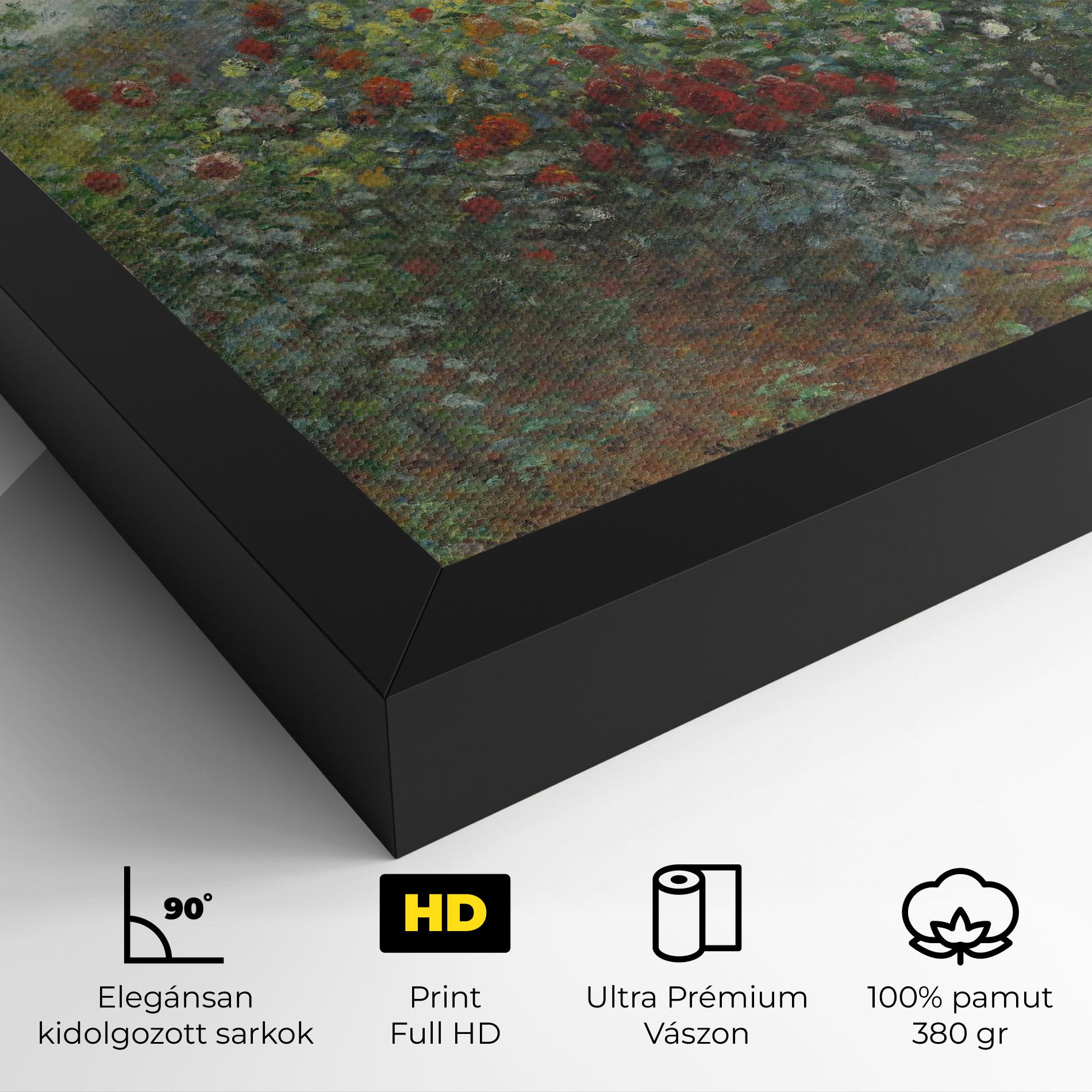 Vászonkép Garden In Argenteuilt mockup 4