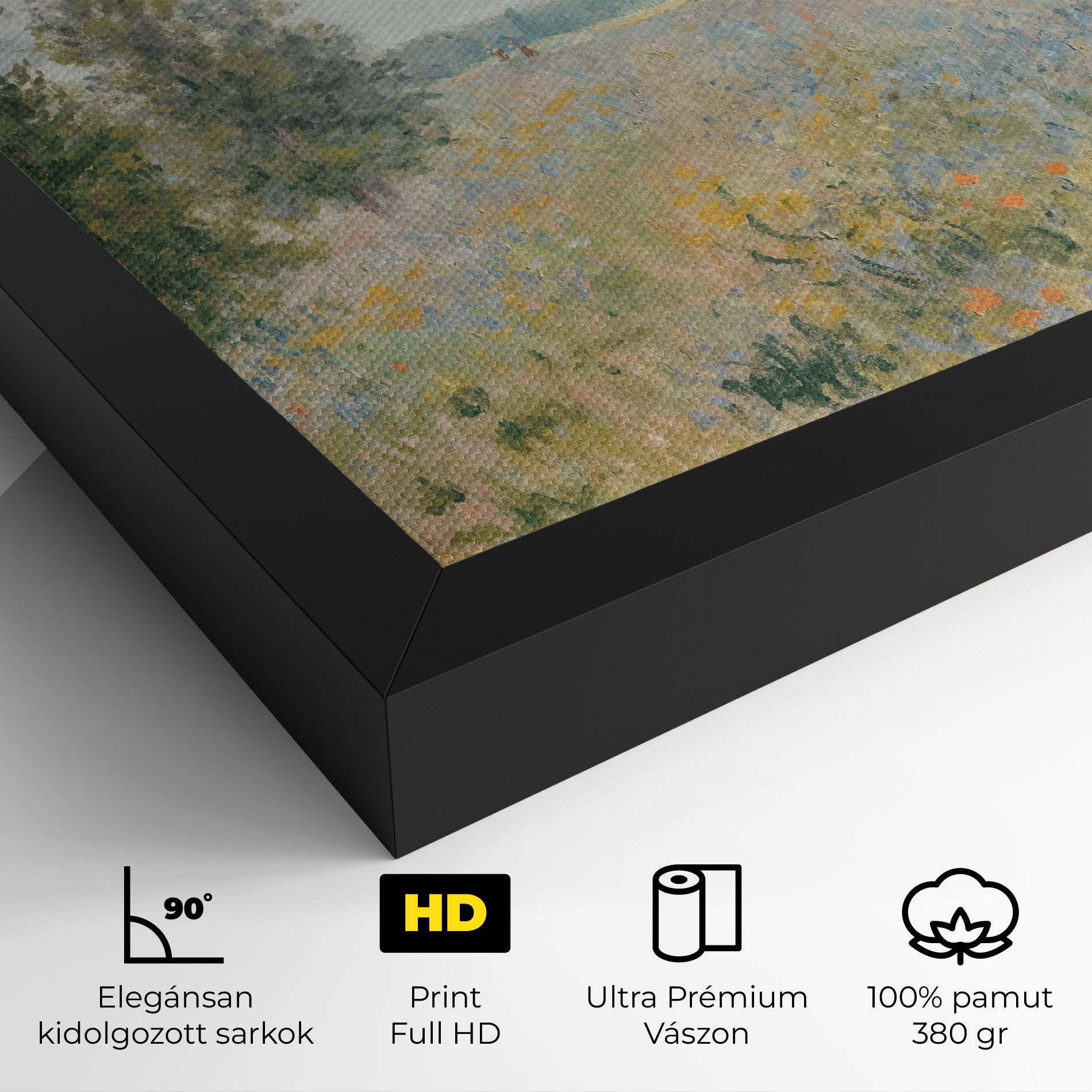 Monet's Landscape Background mockup 4