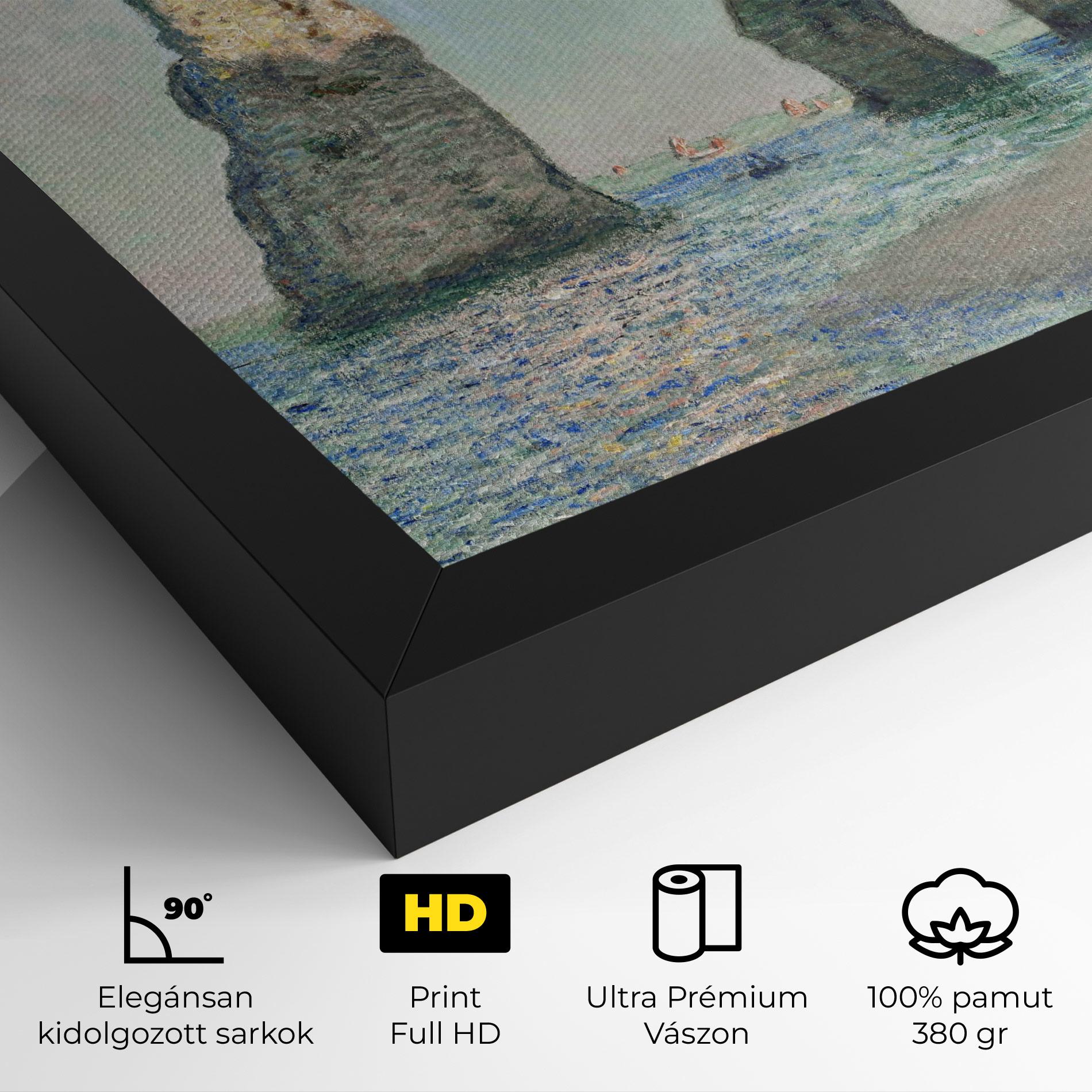 Vászonkép The Cliffs At Etretat mockup 4