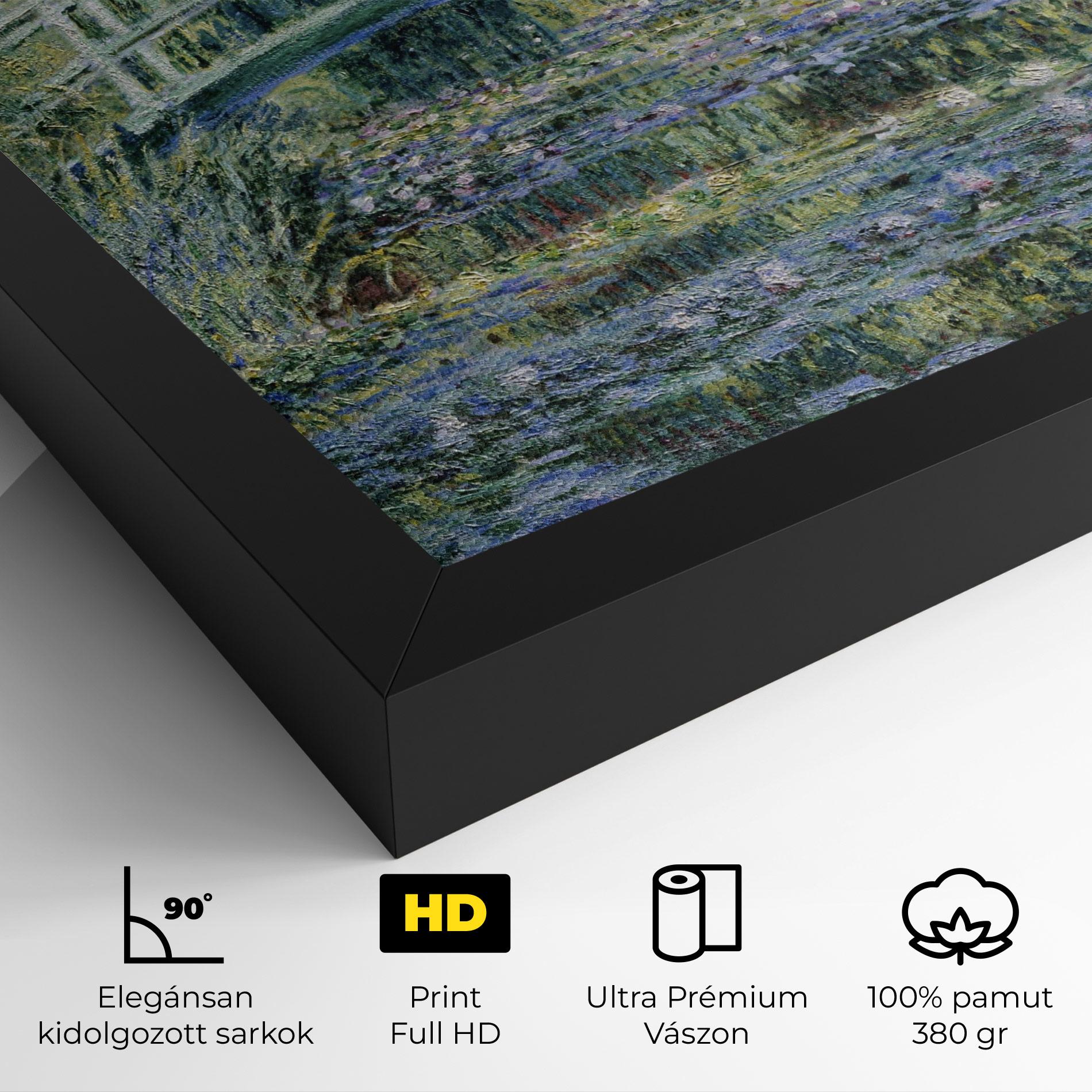 Vászonkép Water Lilies mockup 4