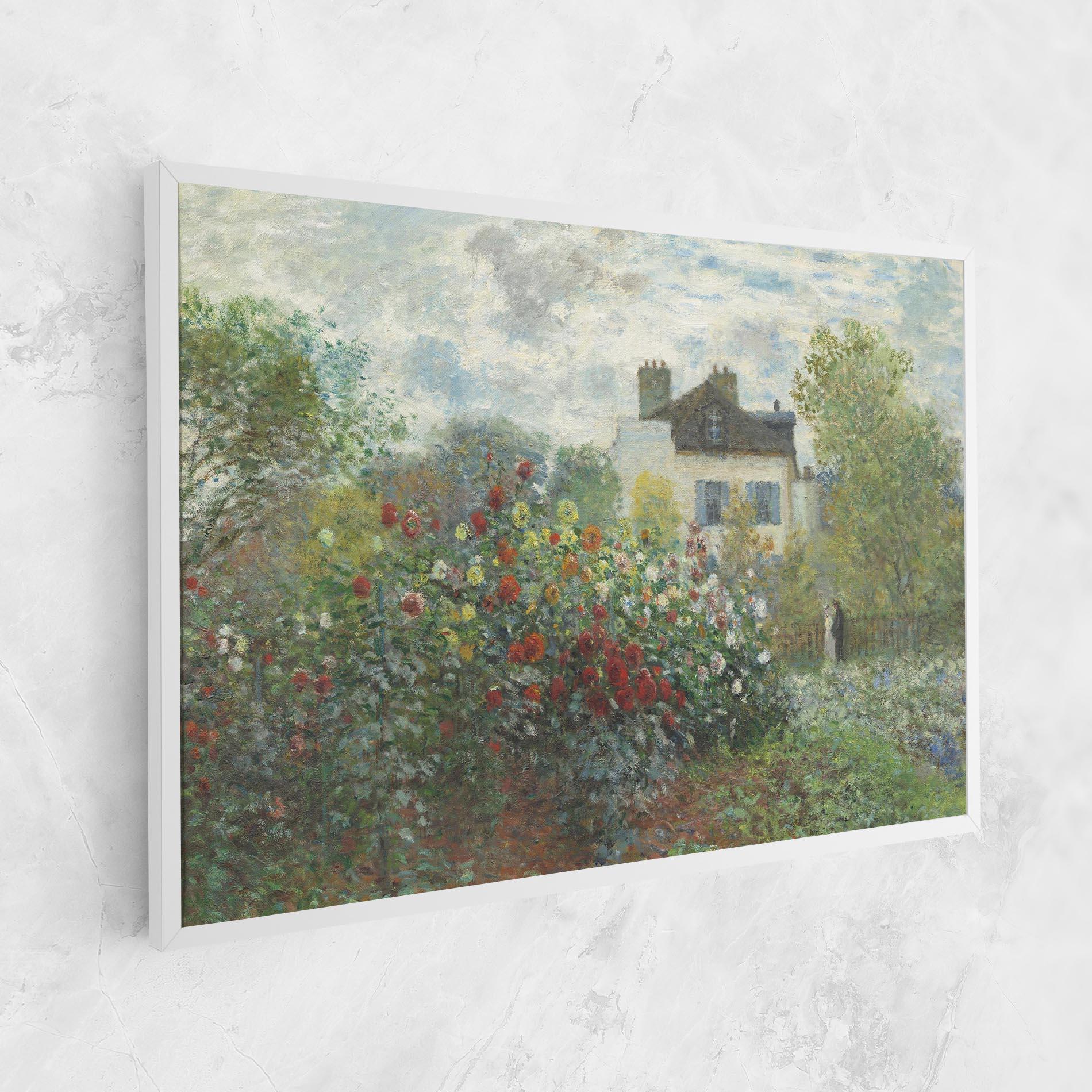 Vászonkép Garden In Argenteuilt mockup 1