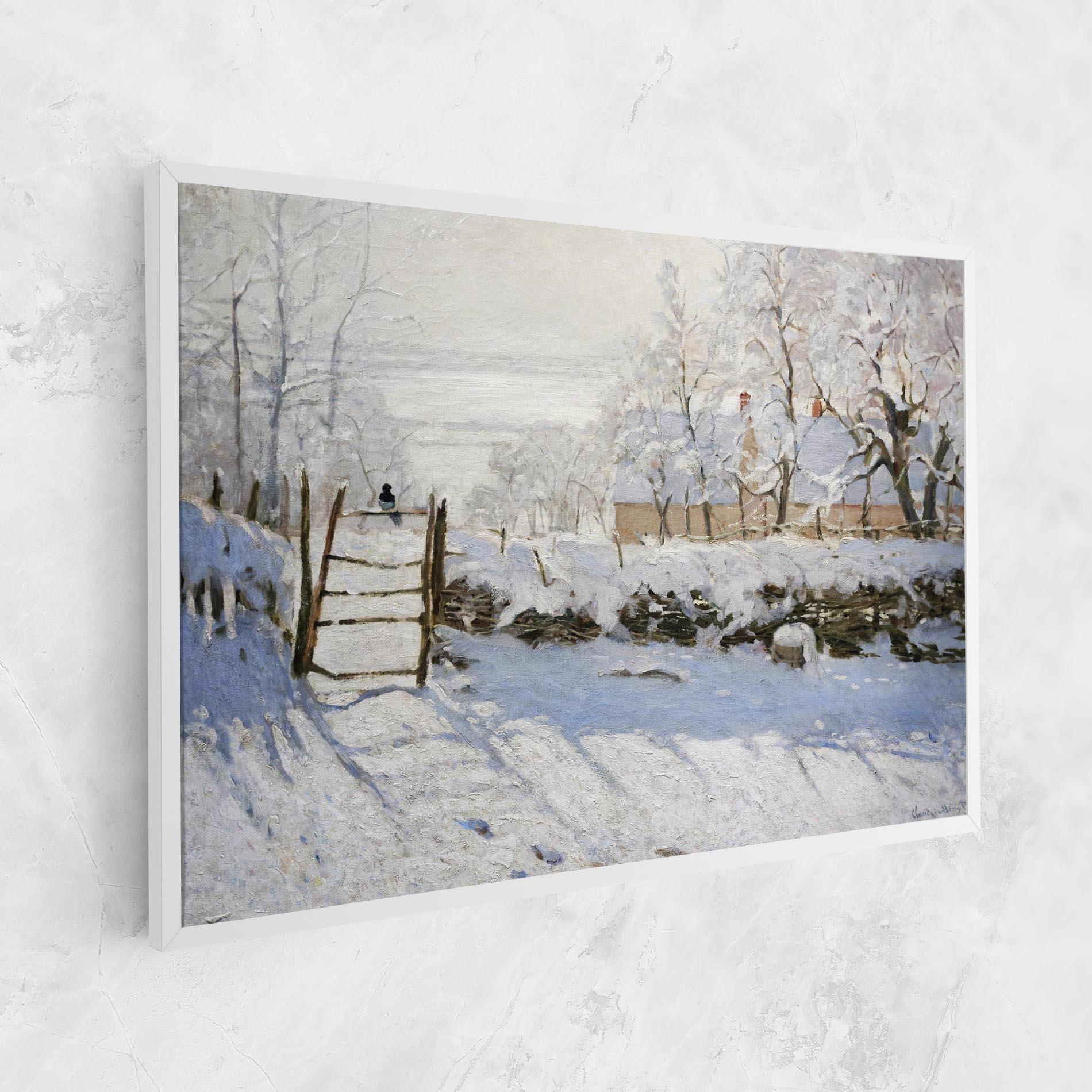 Vászonkép The Magpie mockup 1