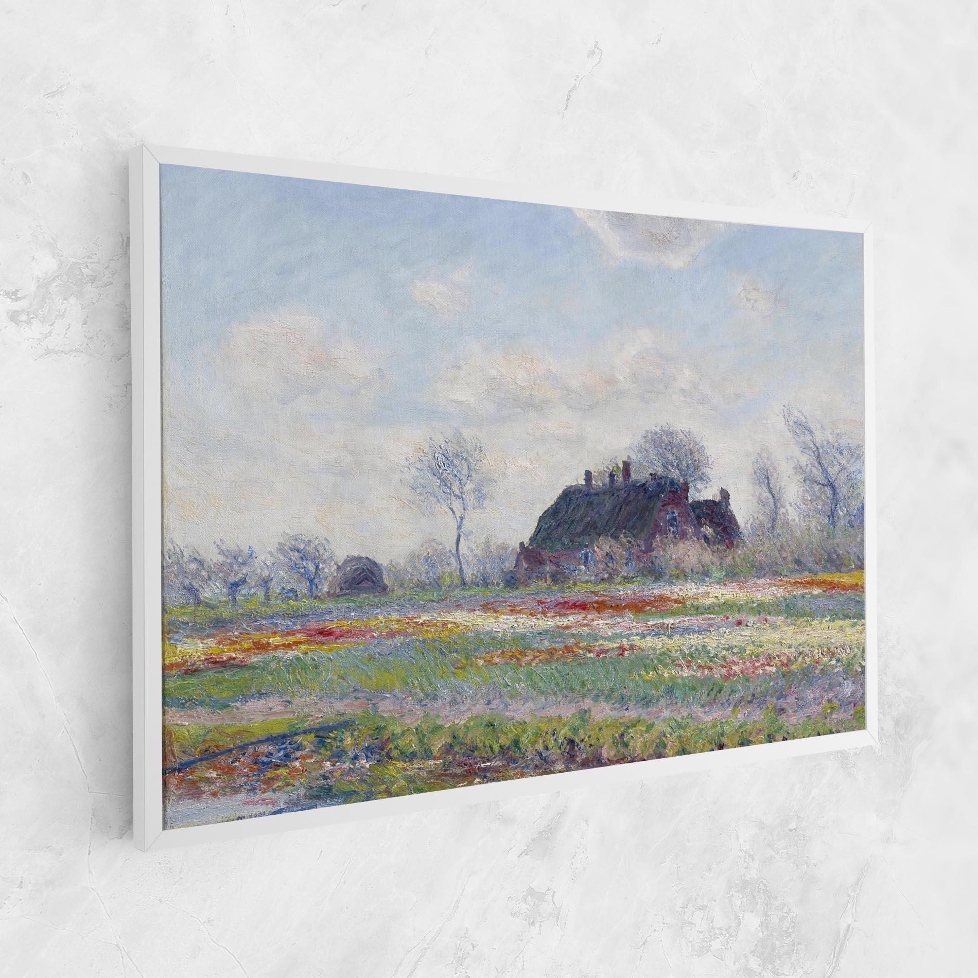 Vászonkép Tulip Fields At Sassenheim mockup 1