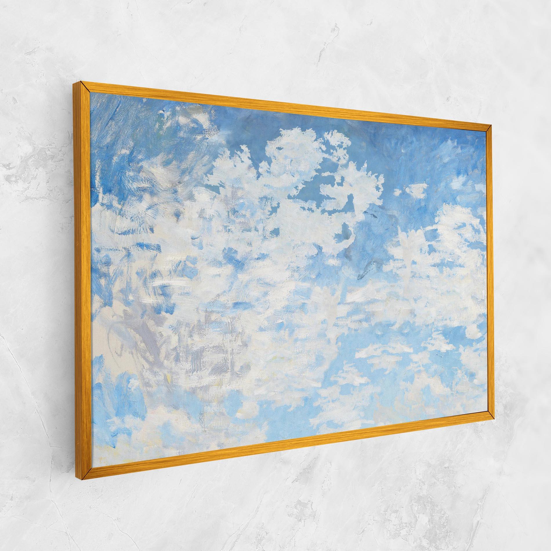 Vászonkép Clouds Monet mockup 1