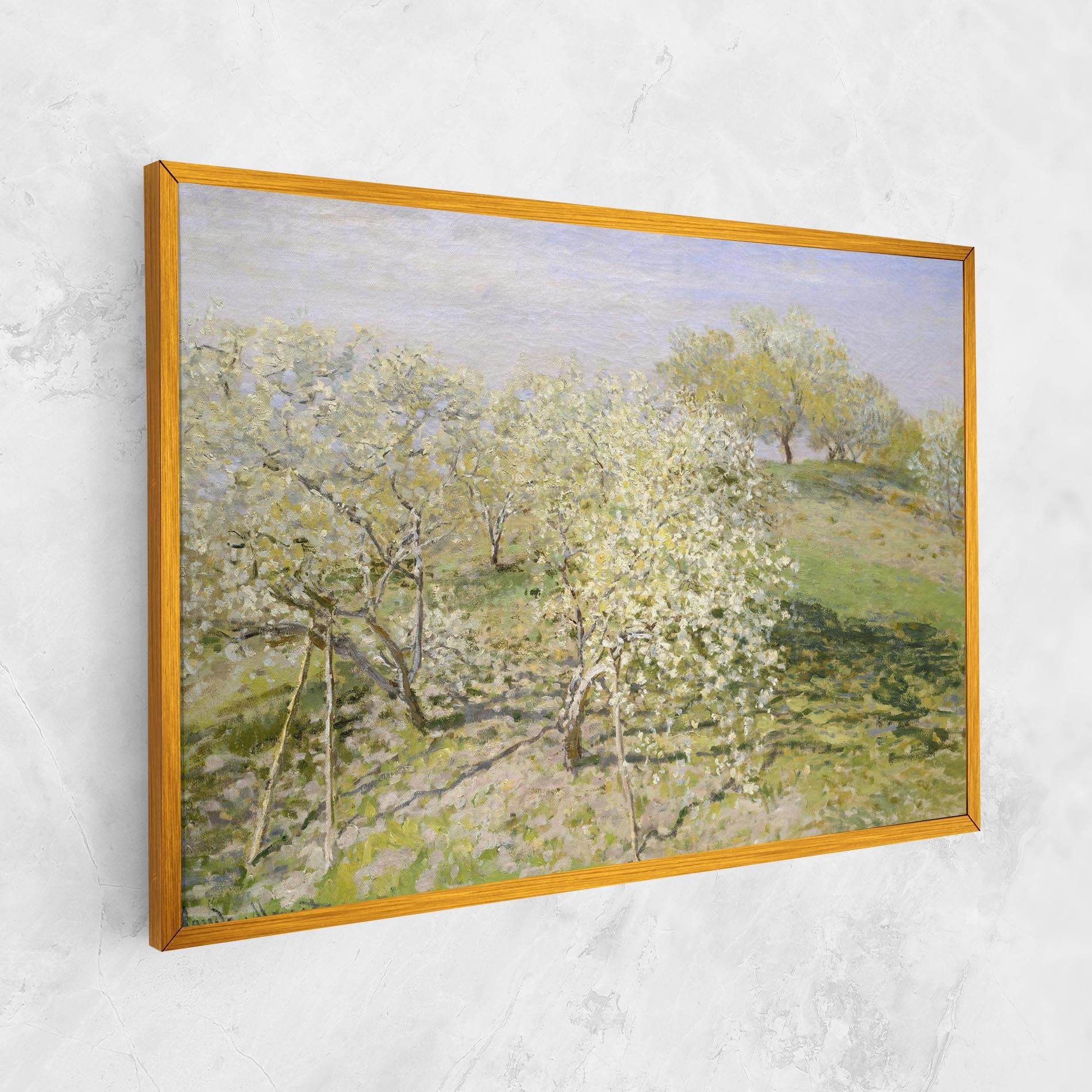 Vászonkép Fruit Trees In Bloom mockup 1