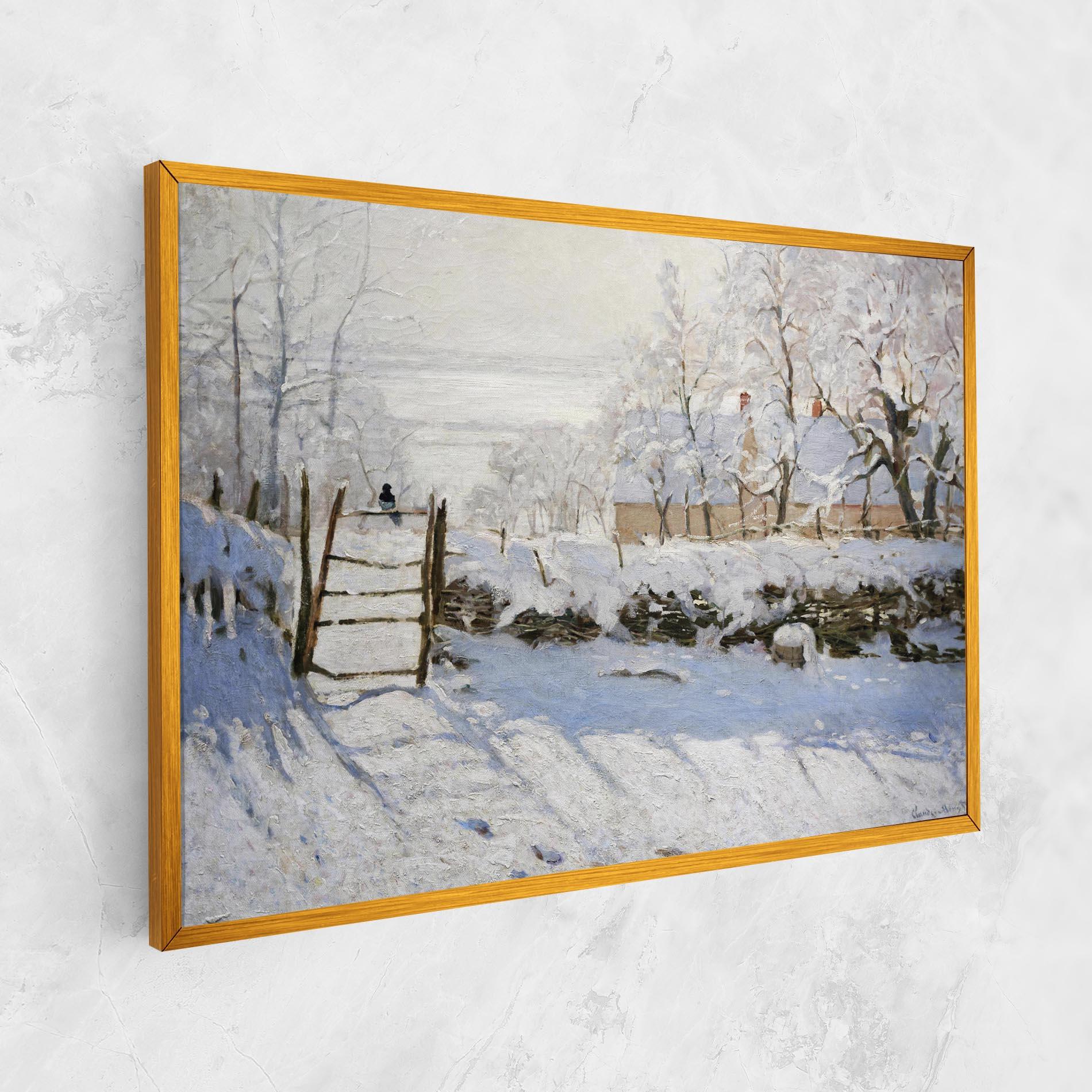 Vászonkép The Magpie mockup 1