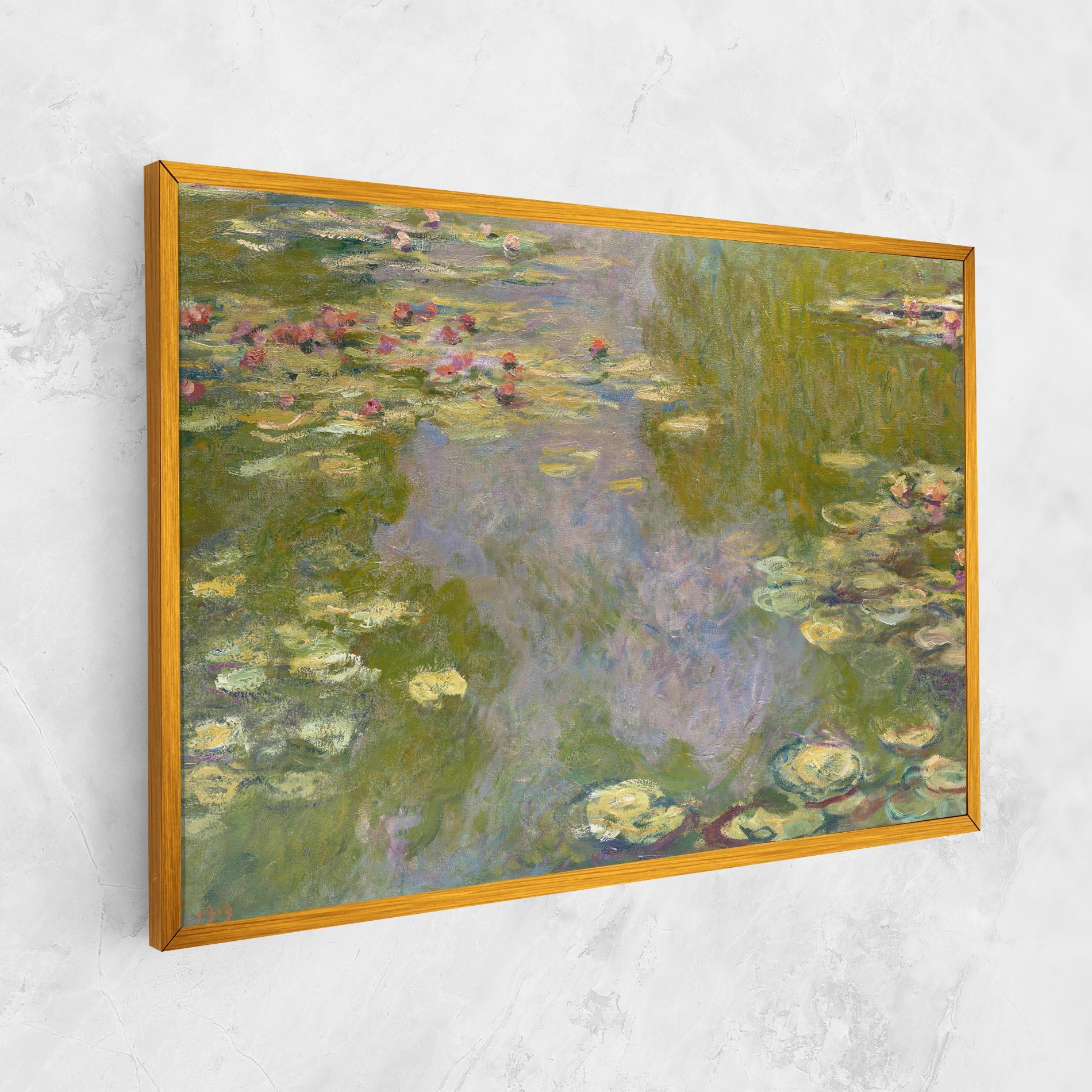 Vászonkép Water Lilies Monet mockup 1