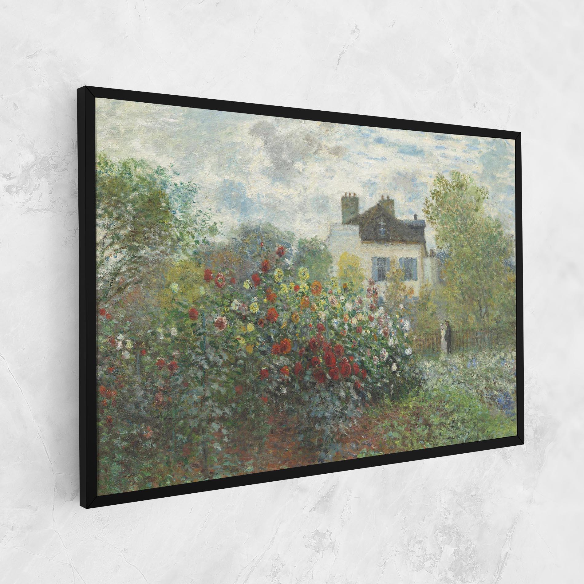 Vászonkép Garden In Argenteuilt mockup 1