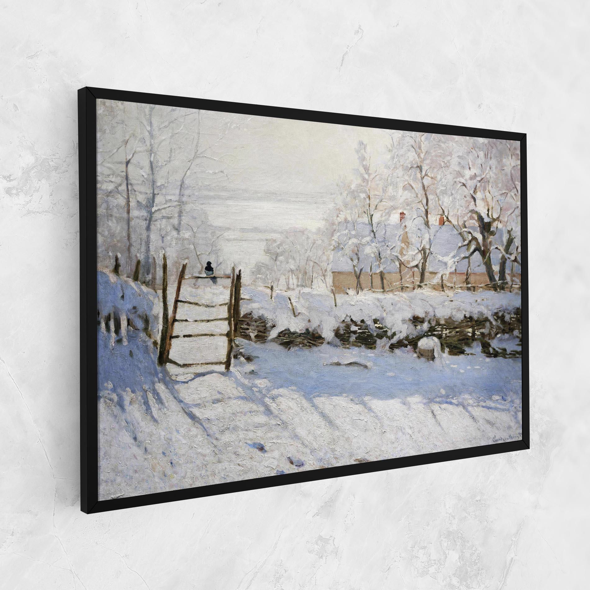 Vászonkép The Magpie mockup 1