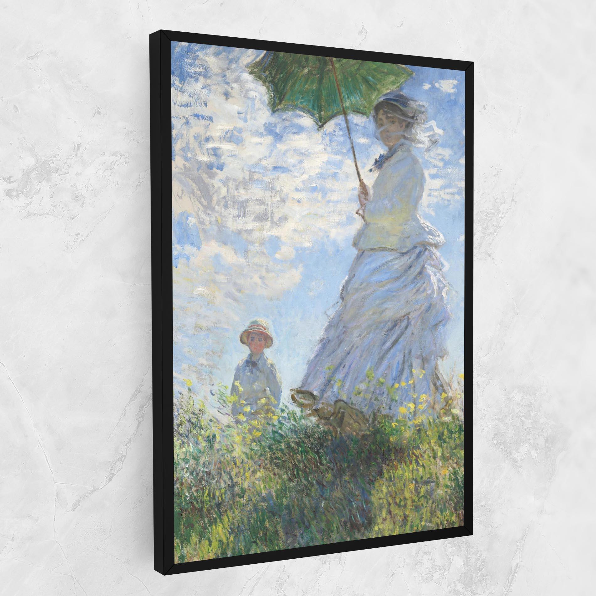 Vászonkép Parasol Painting mockup 1