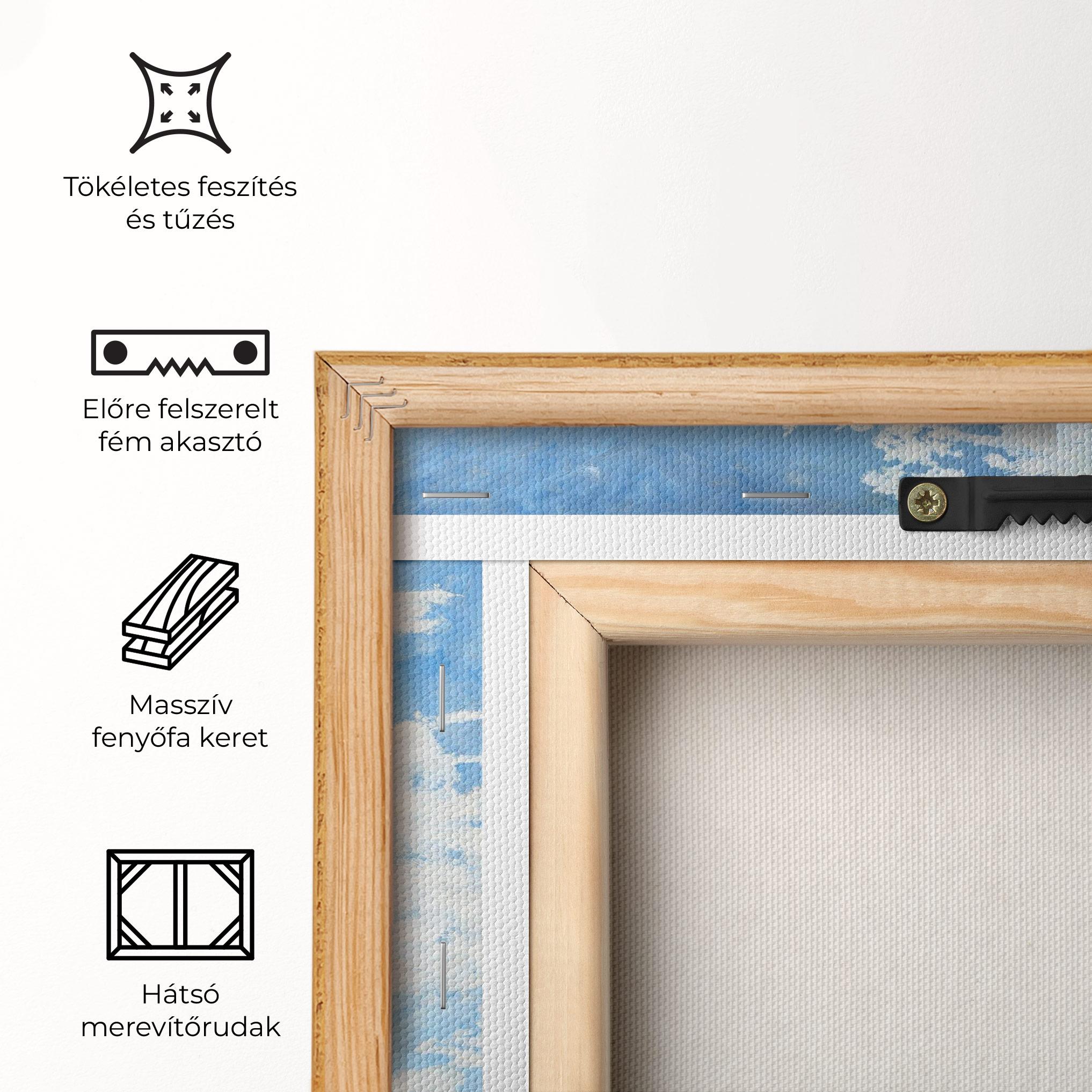 Vászonkép Clouds Monet mockup 5