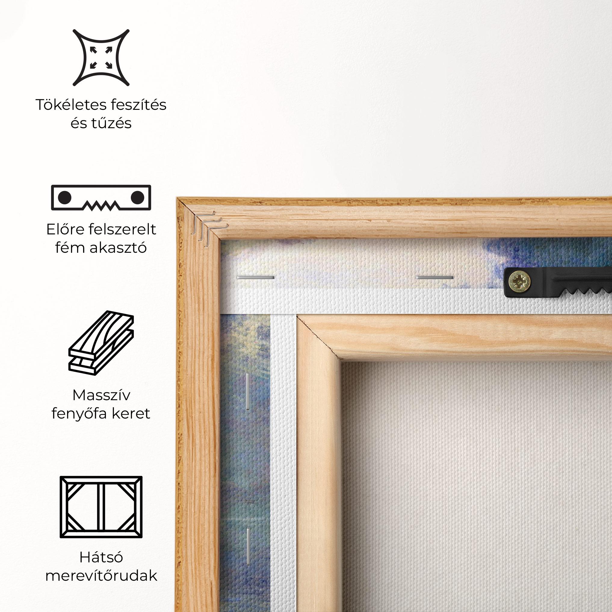 Vászonkép Near Giverny mockup 5