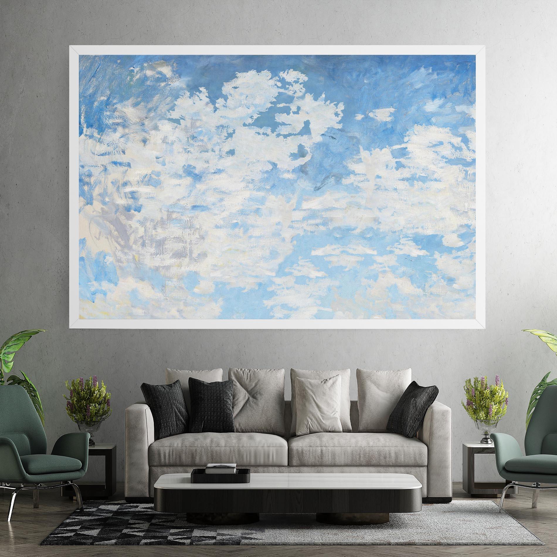 Vászonkép Clouds Monet mockup 7