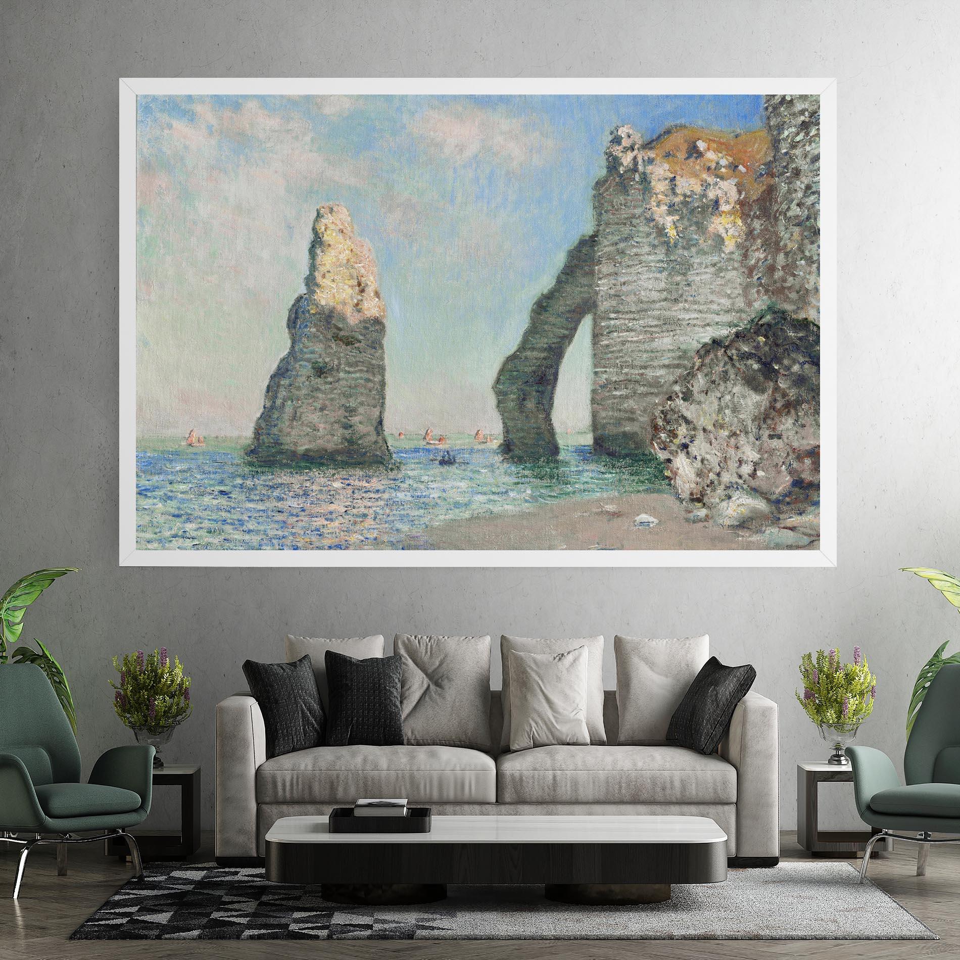 Vászonkép The Cliffs At Etretat mockup 7