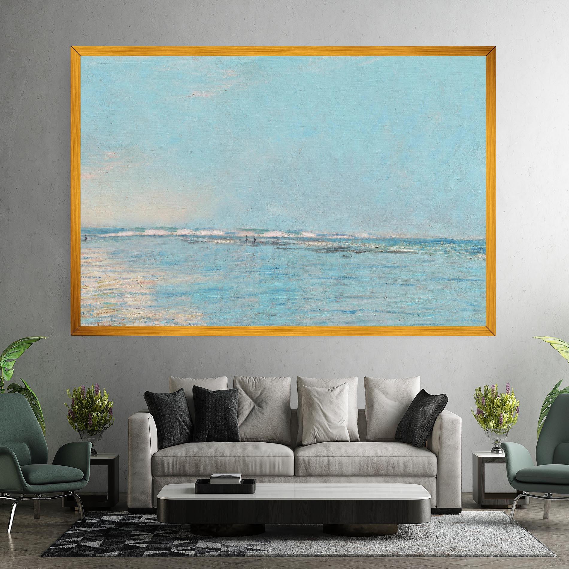 Vászonkép Monet's Beach mockup 7