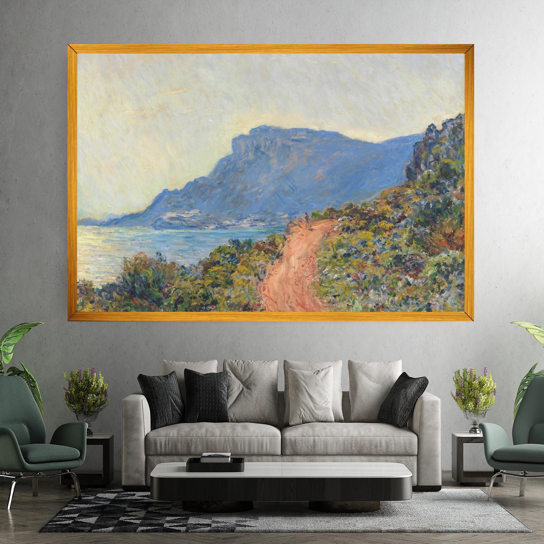 Vászonkép Near Monaco mockup 7