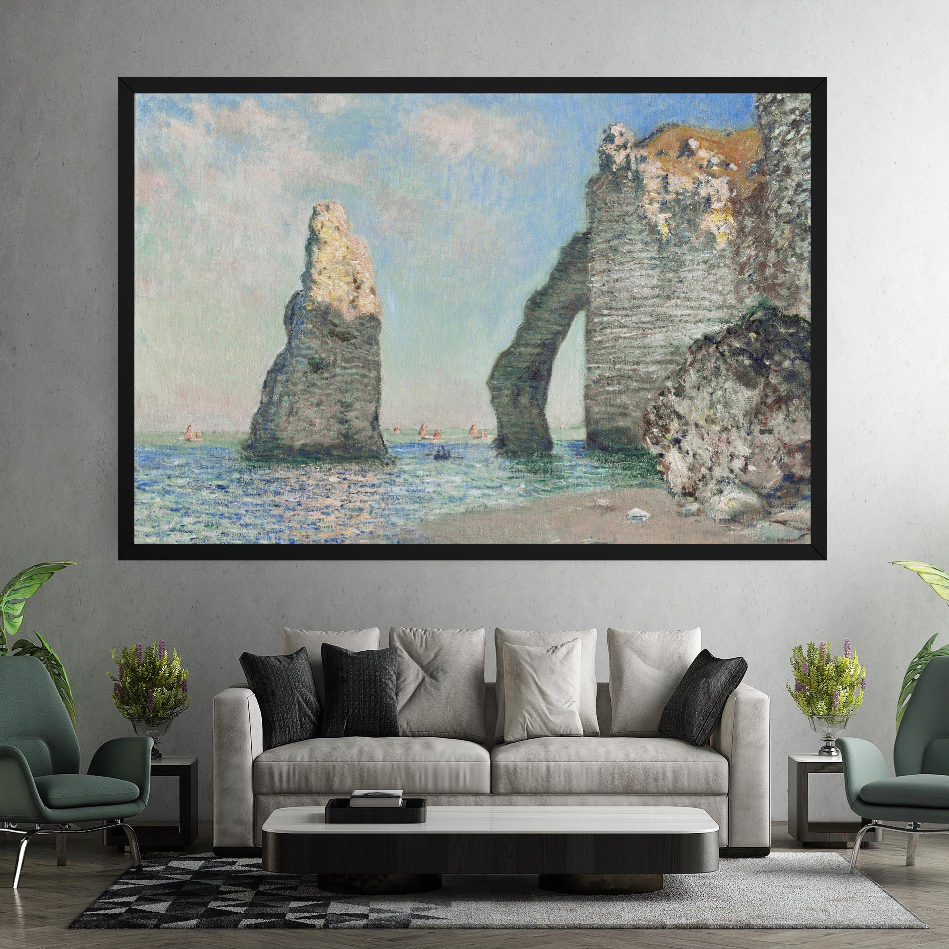 Vászonkép The Cliffs At Etretat mockup 7