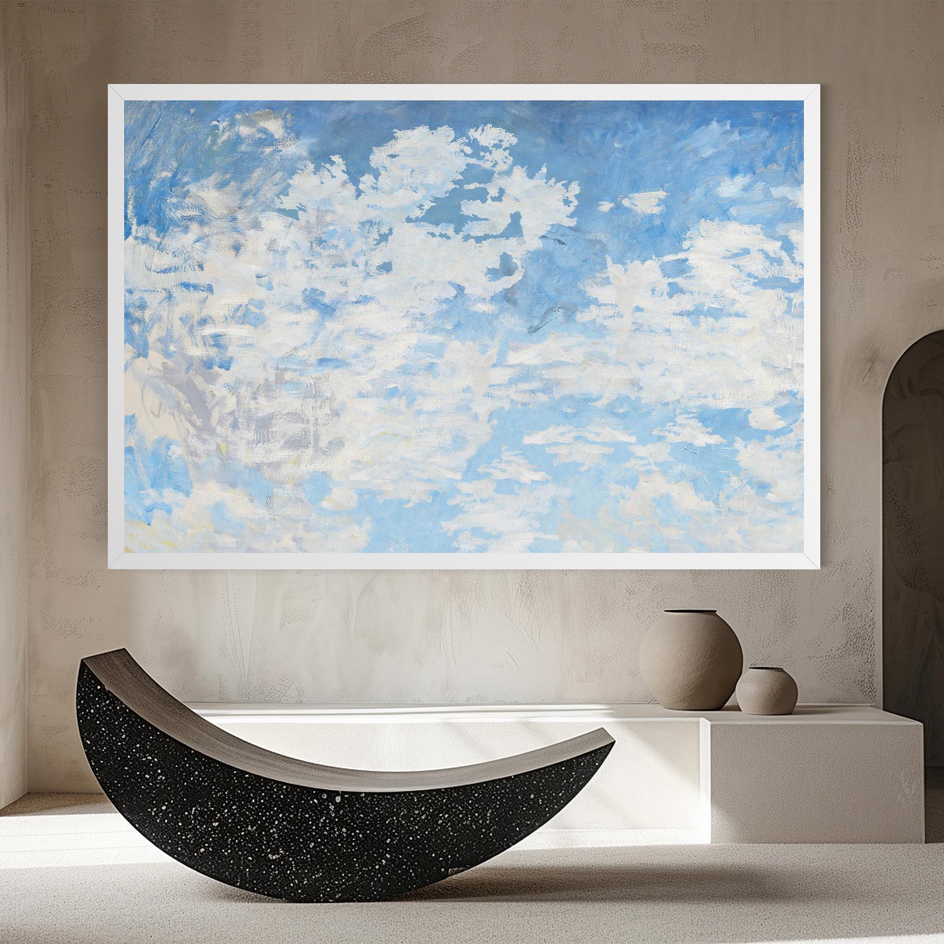 Vászonkép Clouds Monet mockup 8