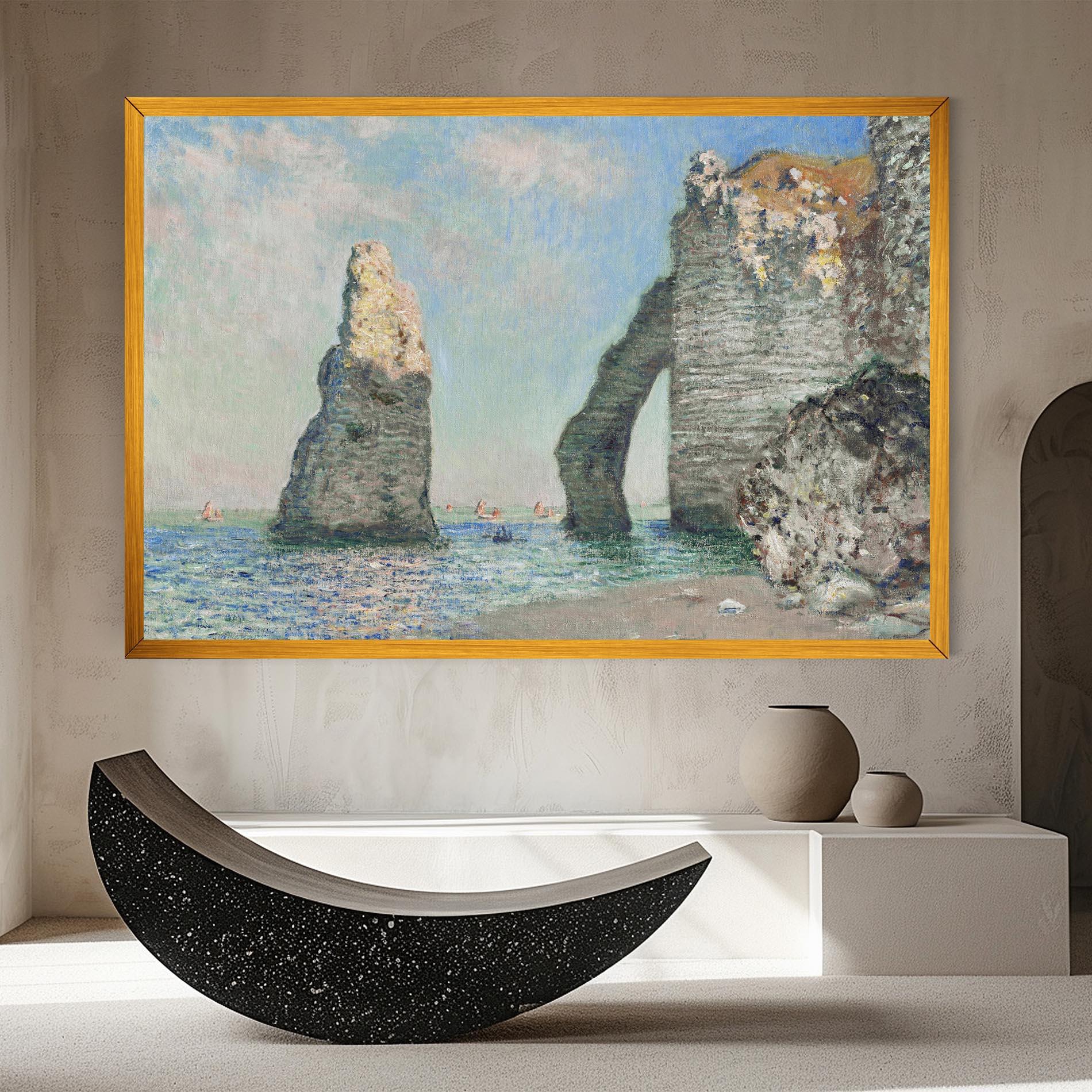 Vászonkép The Cliffs At Etretat mockup 8