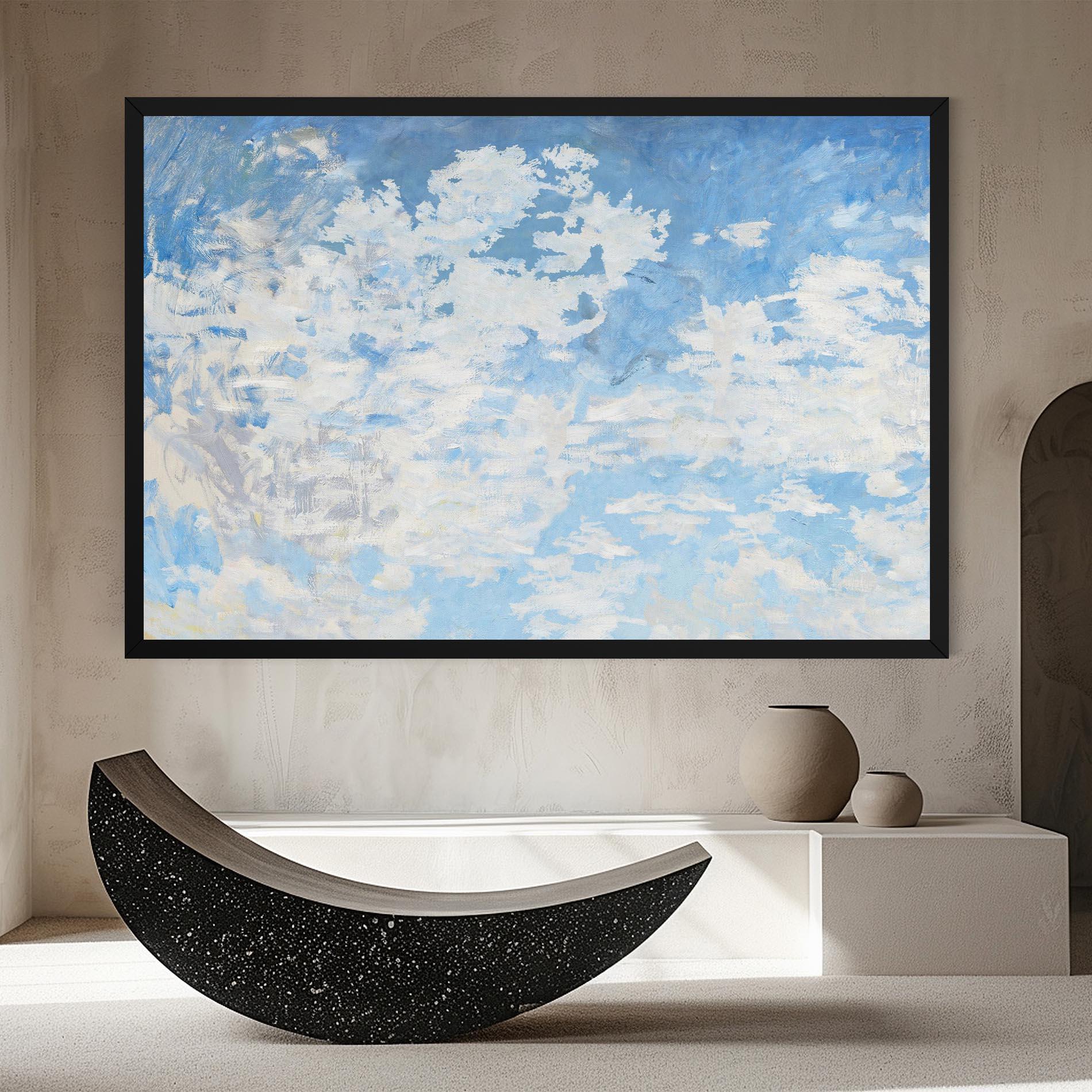 Vászonkép Clouds Monet mockup 8
