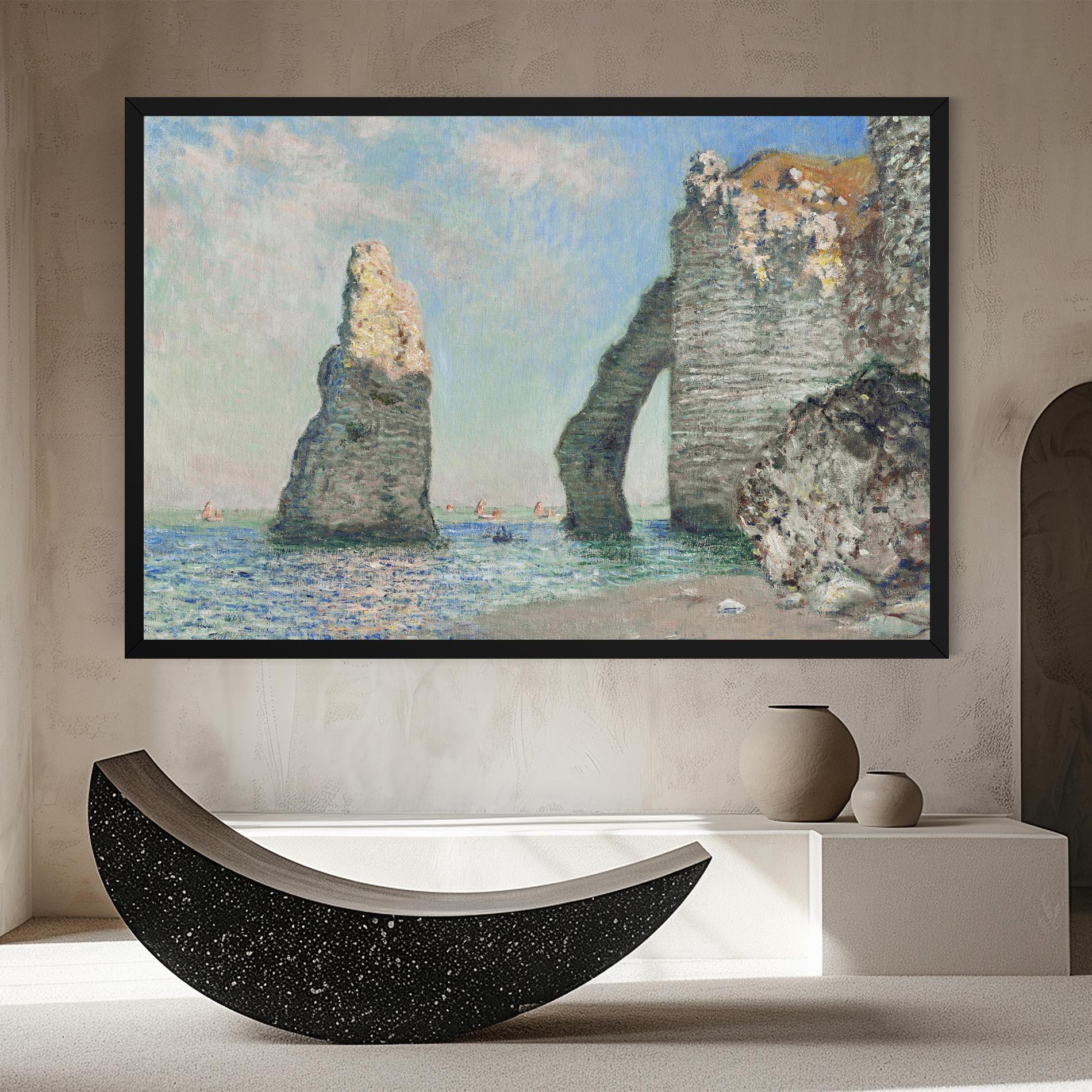 Vászonkép The Cliffs At Etretat mockup 8