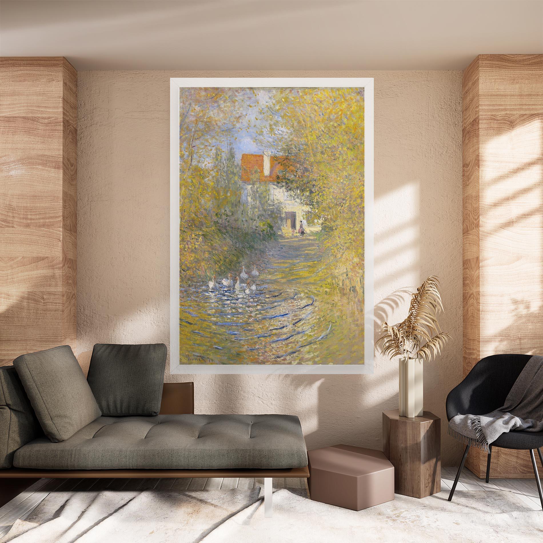 Vászonkép The Geese mockup 8