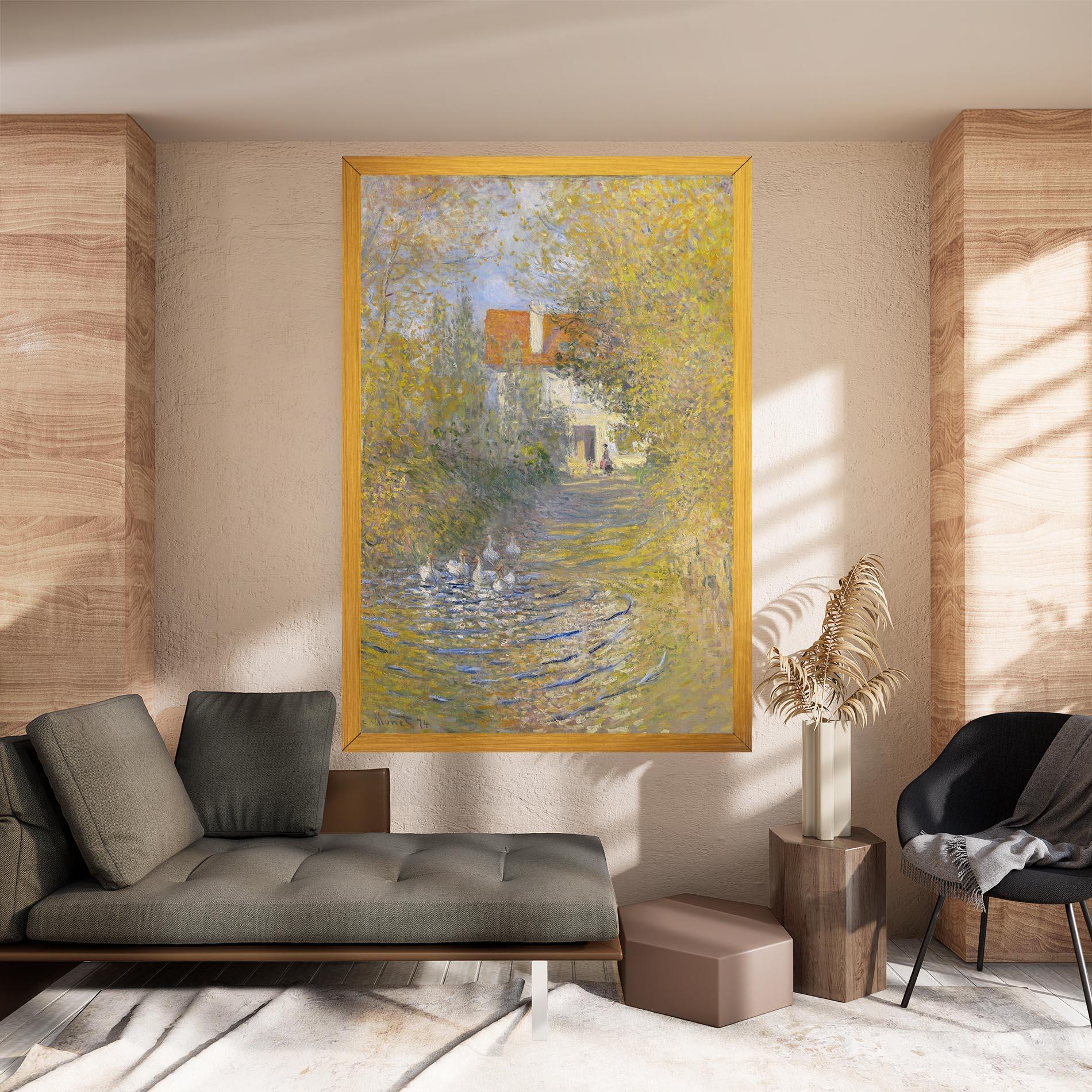 Vászonkép The Geese mockup 8