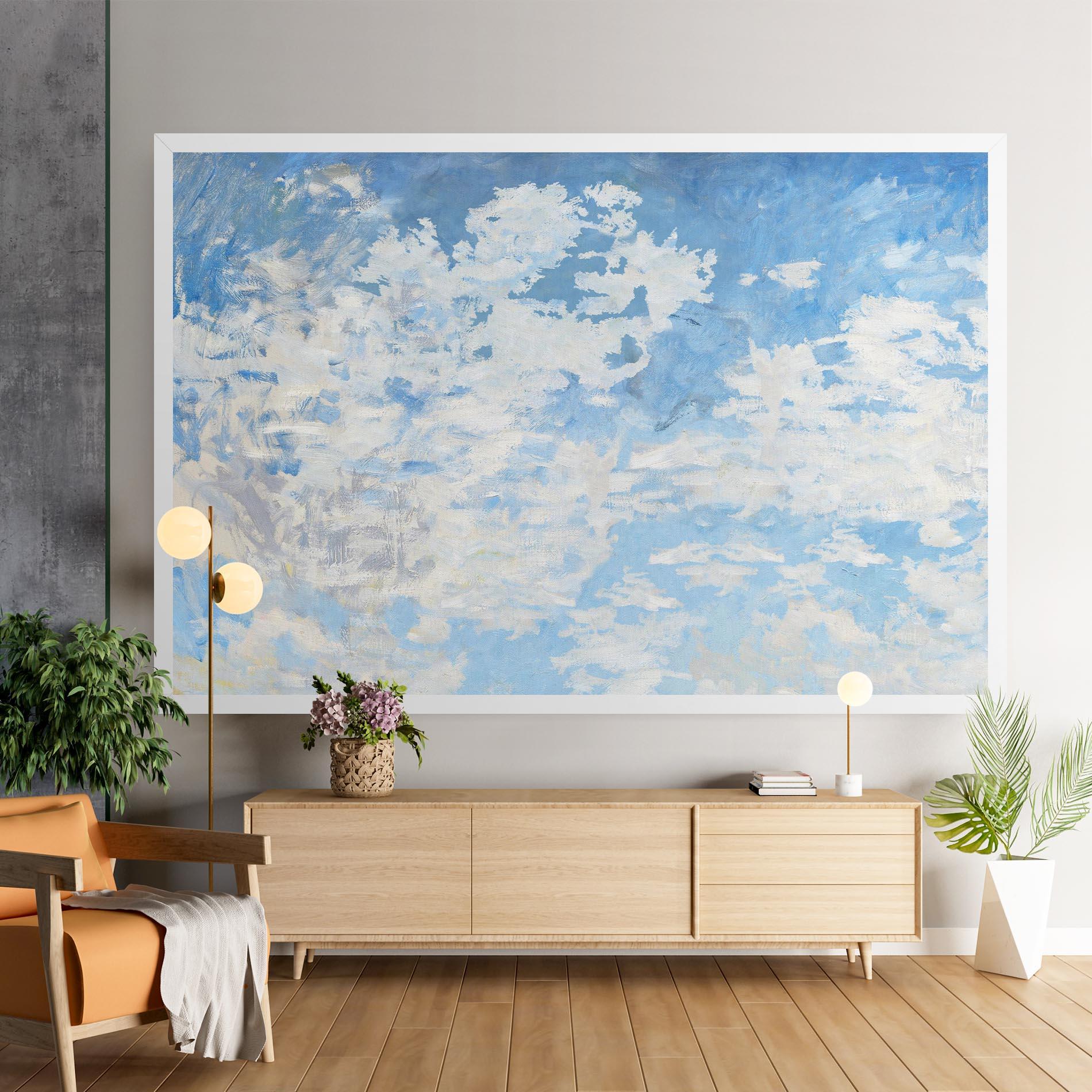 Vászonkép Clouds Monet mockup 9