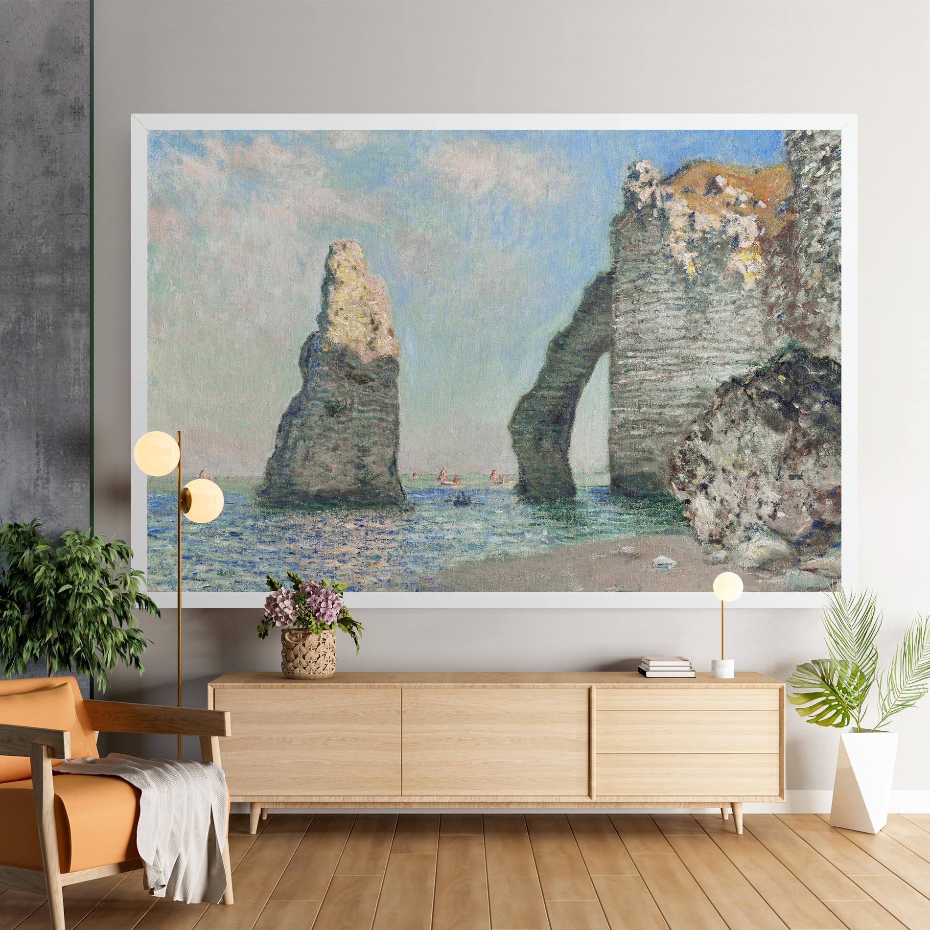 Vászonkép The Cliffs At Etretat mockup 9