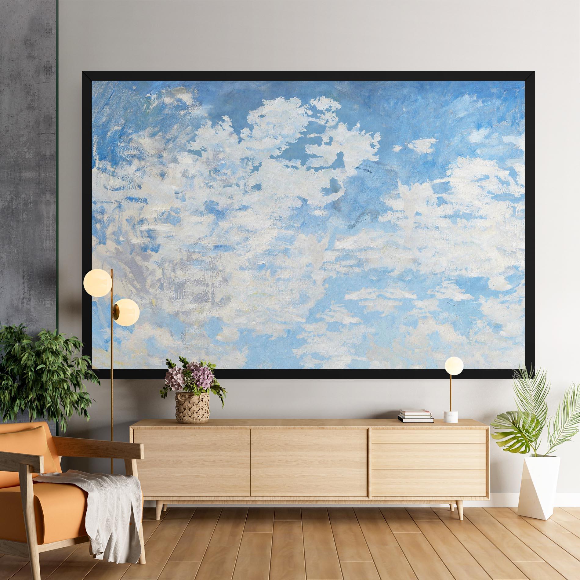 Vászonkép Clouds Monet mockup 9