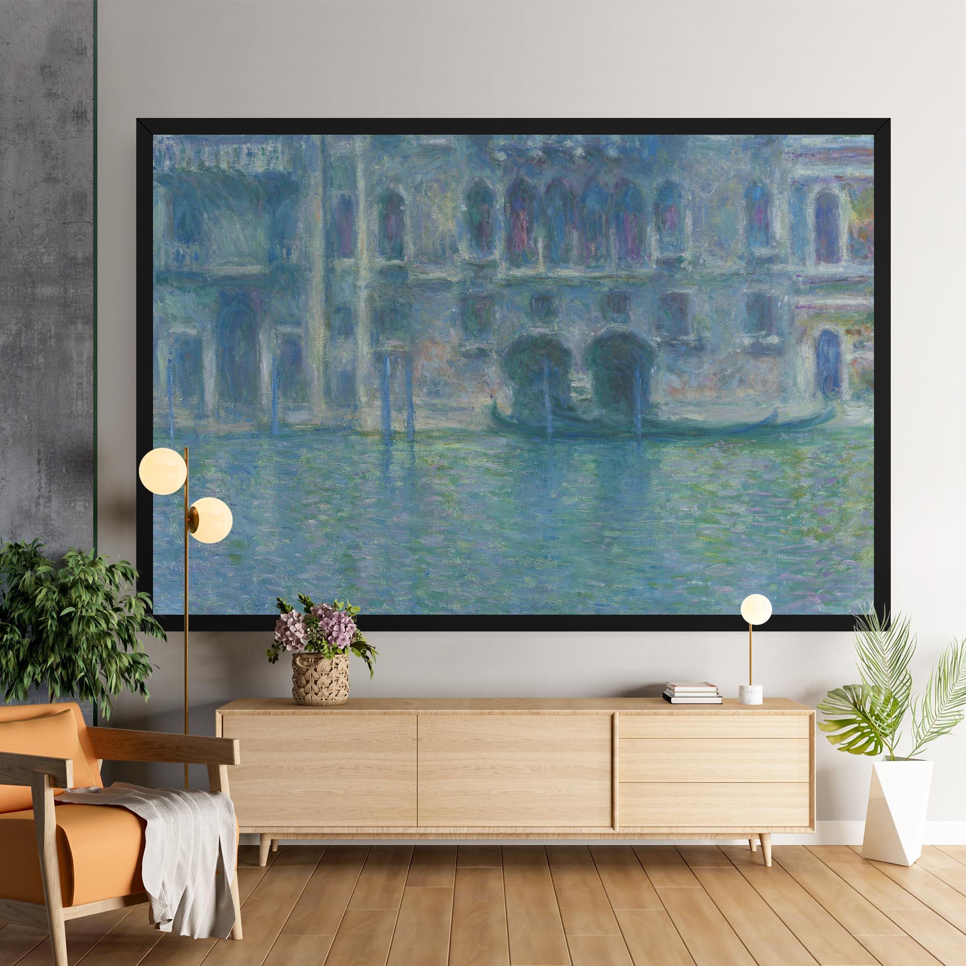 Vászonkép Palazzo Da Mula Venice mockup 9